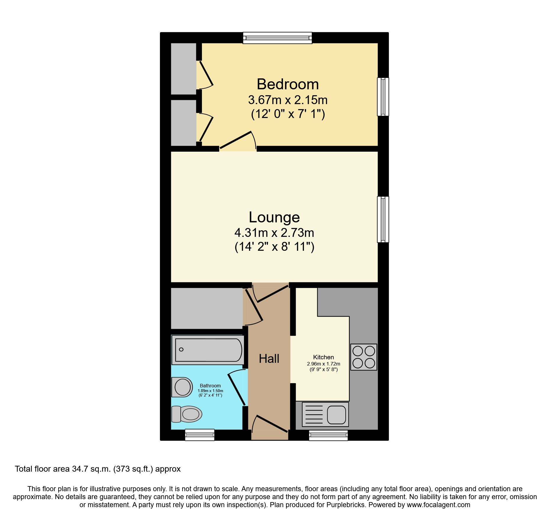 1 bed flat for sale in Haygarth, Knebworth SG3 Zoopla