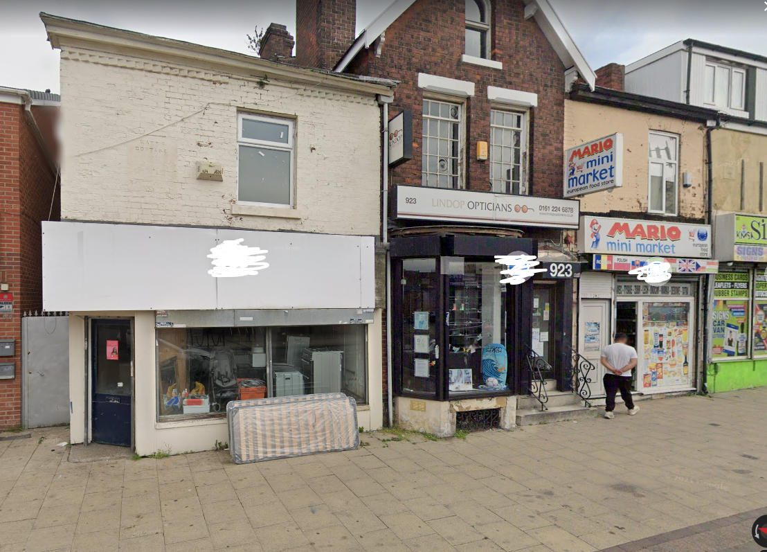 Retail premises to let in Stockport Road, Levenshulme, Manchester M19