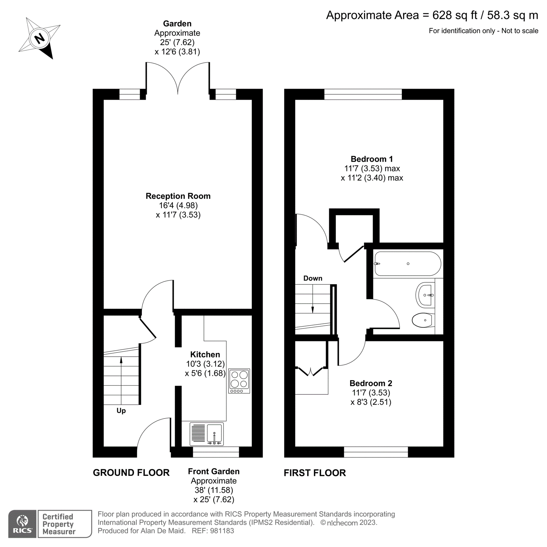 2 bed terraced house for sale in Aylesbury Road, Bromley BR2 Zoopla