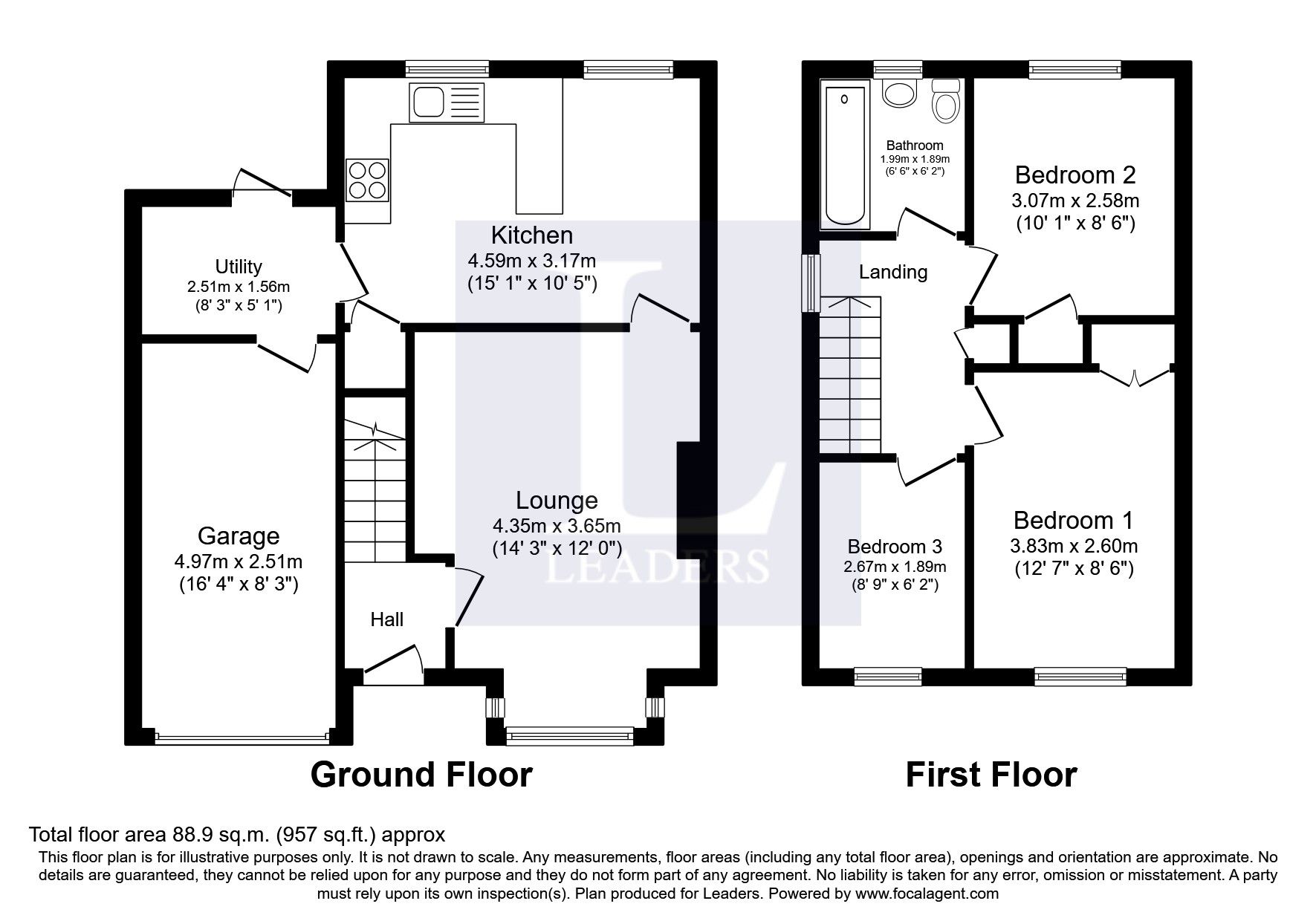 3 bed detached house to rent in Ledwych Gardens, Droitwich Spa