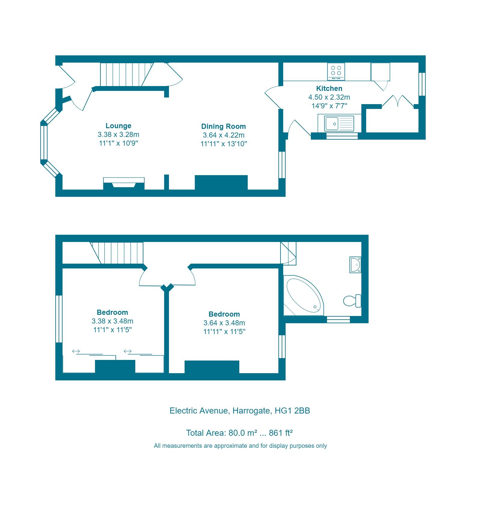 2 bed end terrace house for sale in Electric Avenue, Harrogate HG1 Zoopla