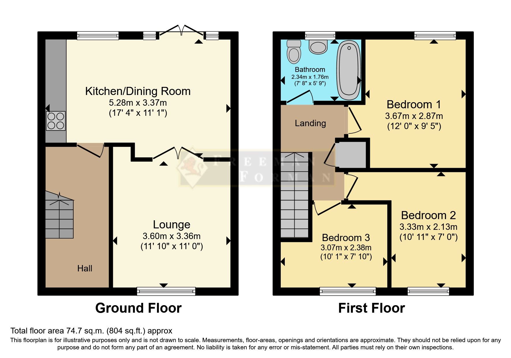 3 bed terraced house for sale in Broyle Close, Ringmer, Lewes, East
