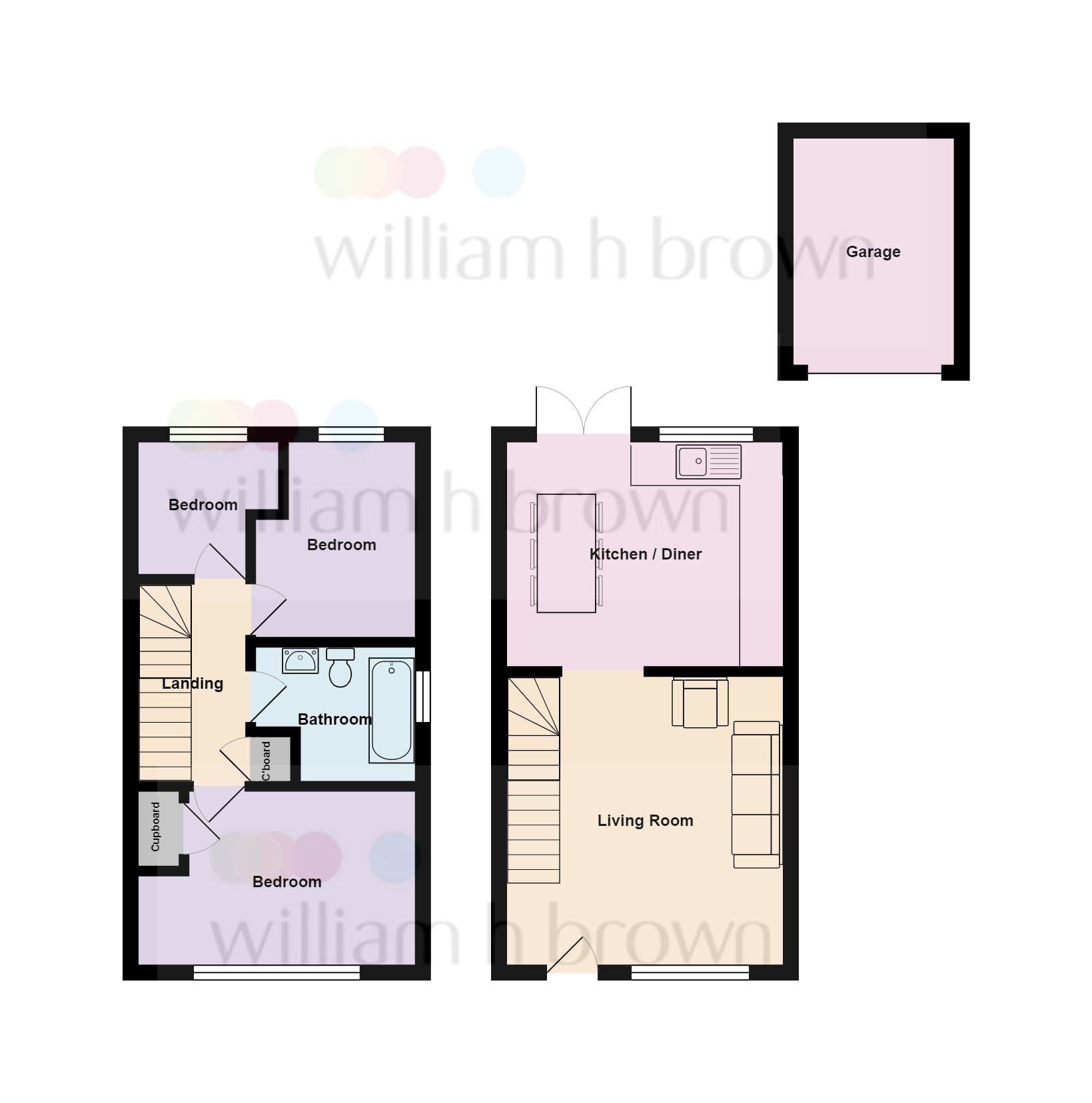 3 bed semidetached house to rent in Curling Lane, Badgers Dene, Grays