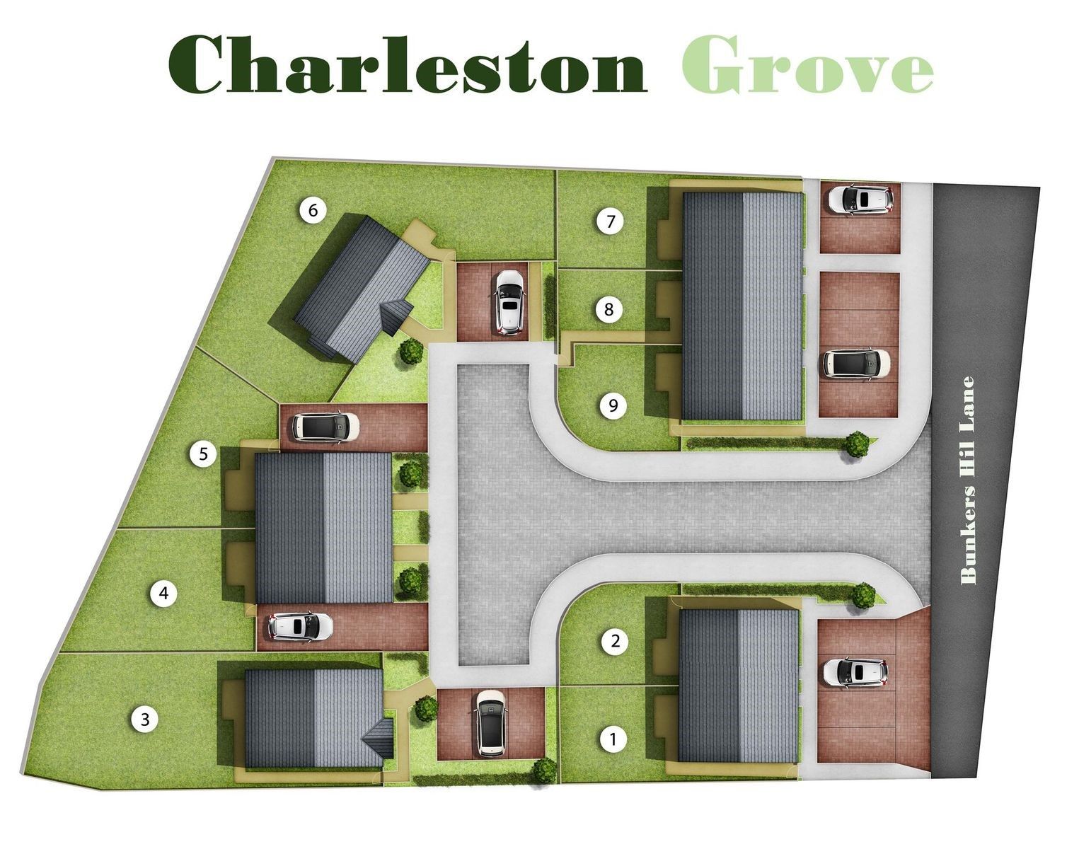 New home, 3 bed detached house for sale in Bunkers Hill Lane, Bilston