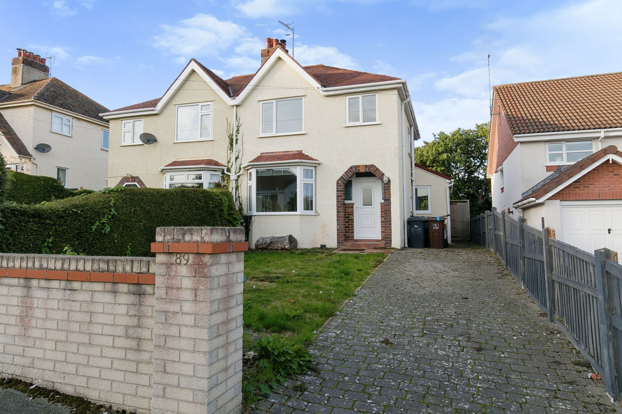 3 bed semidetached house for sale in St. Drive, Deganwy, Conwy