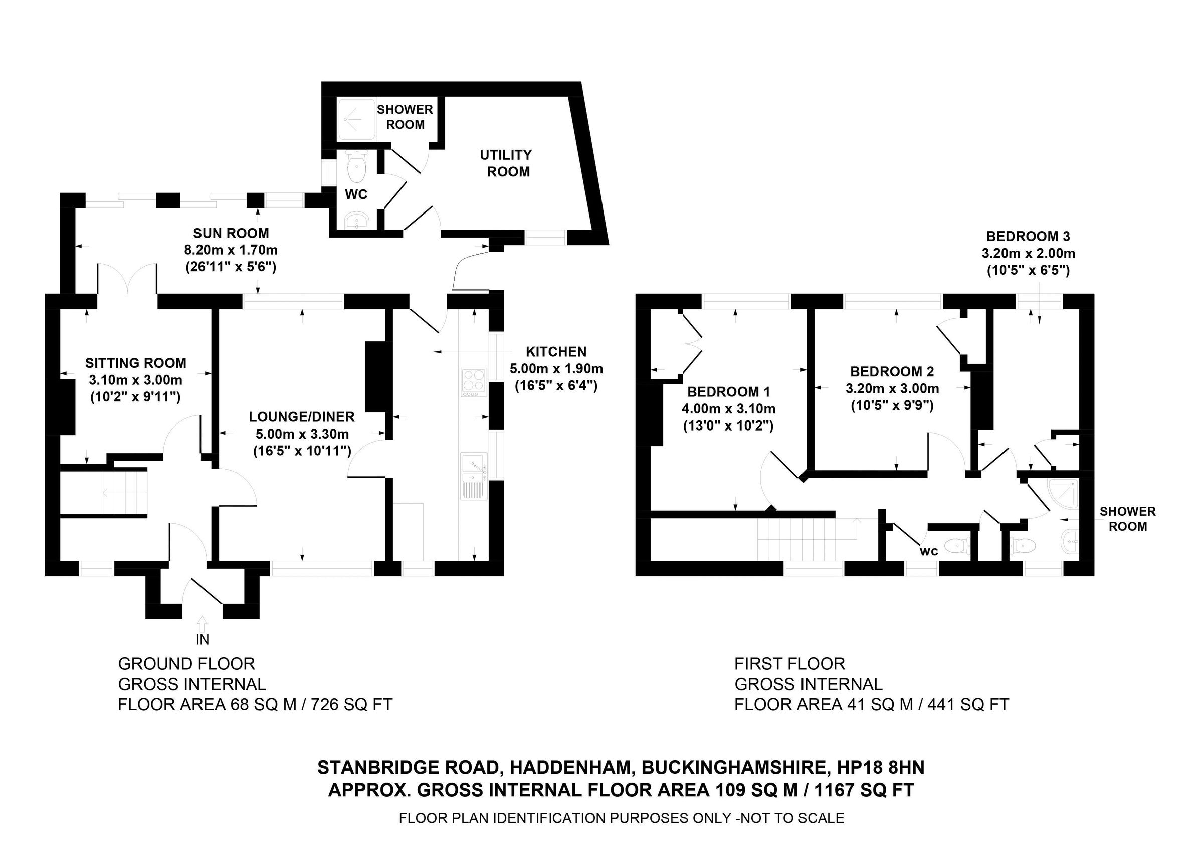 3 bed semidetached house for sale in Stanbridge Road, Haddenham