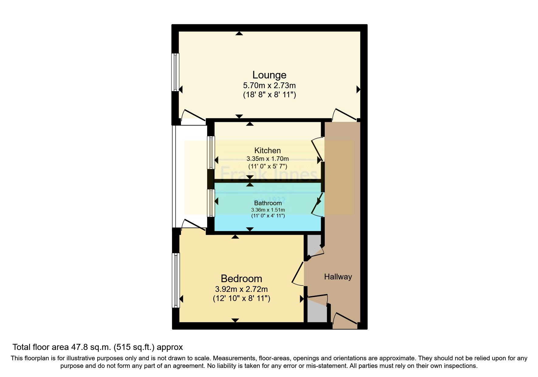 1 bed flat for sale in Harvard House, Wilford Lane, West Bridgford