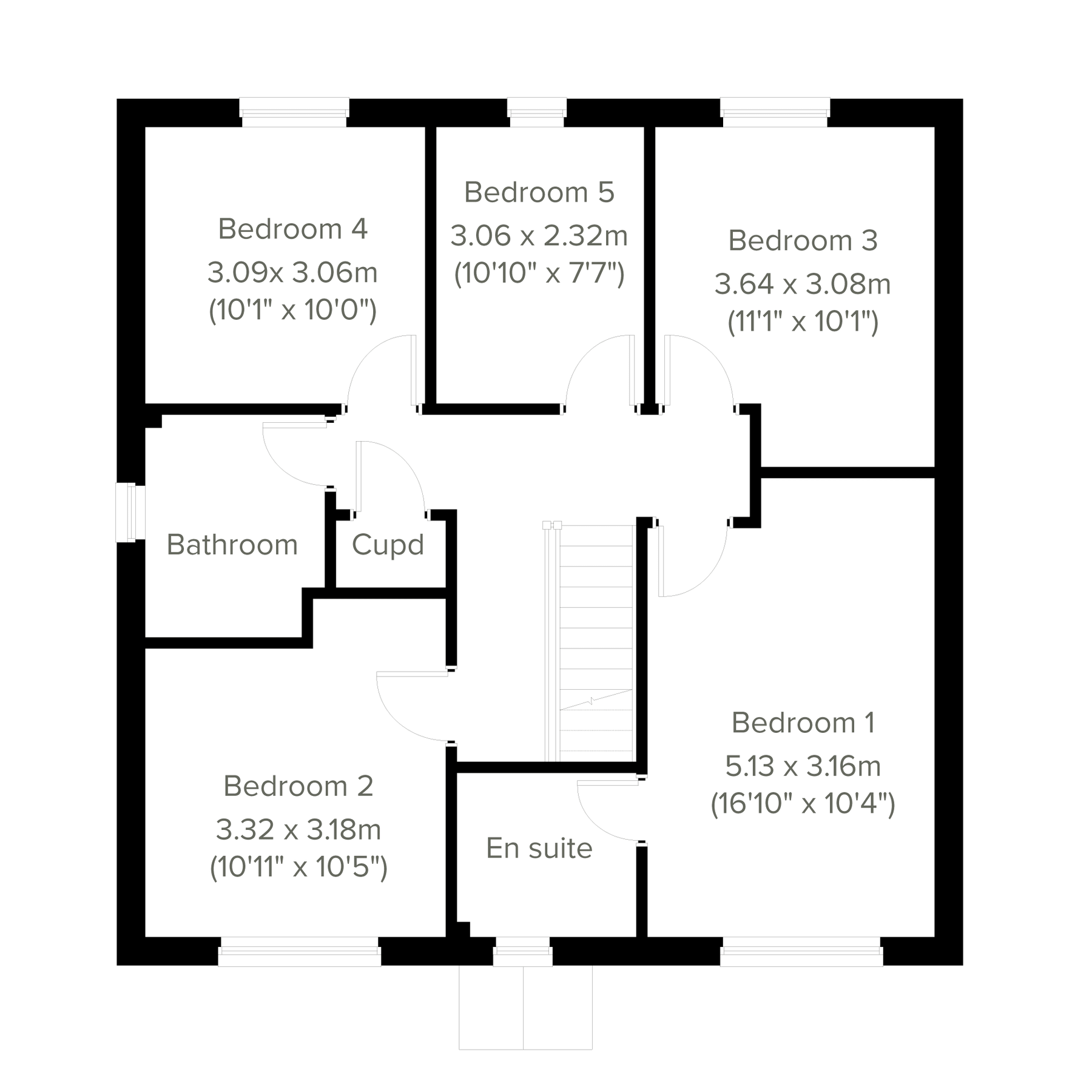 New home, 5 bed detached house for sale in "The Taunton" at Leiston IP16 Zoopla