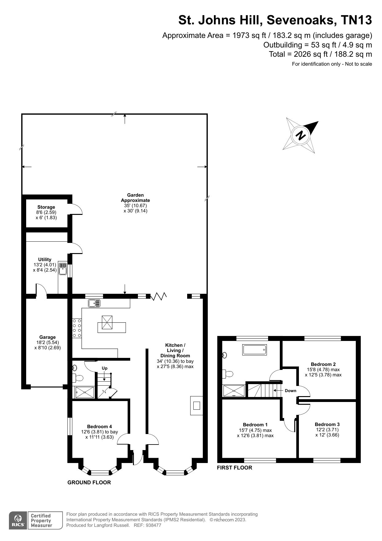 4 bed detached house for sale in St. Johns Hill, Sevenoaks TN13 Zoopla