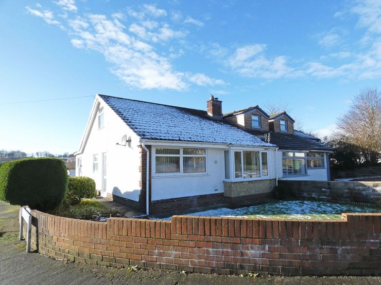 2 bed semidetached bungalow for sale in Hospital Road, Penpedairheol