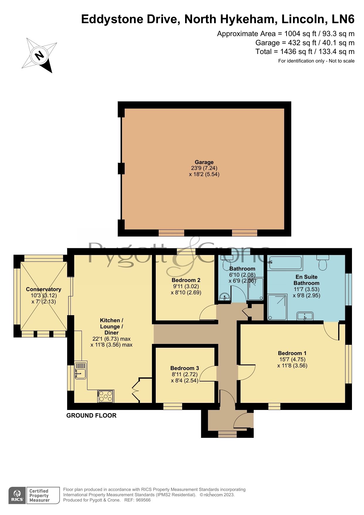 3 bed bungalow for sale in Eddystone Drive, North Hykeham LN6 Zoopla