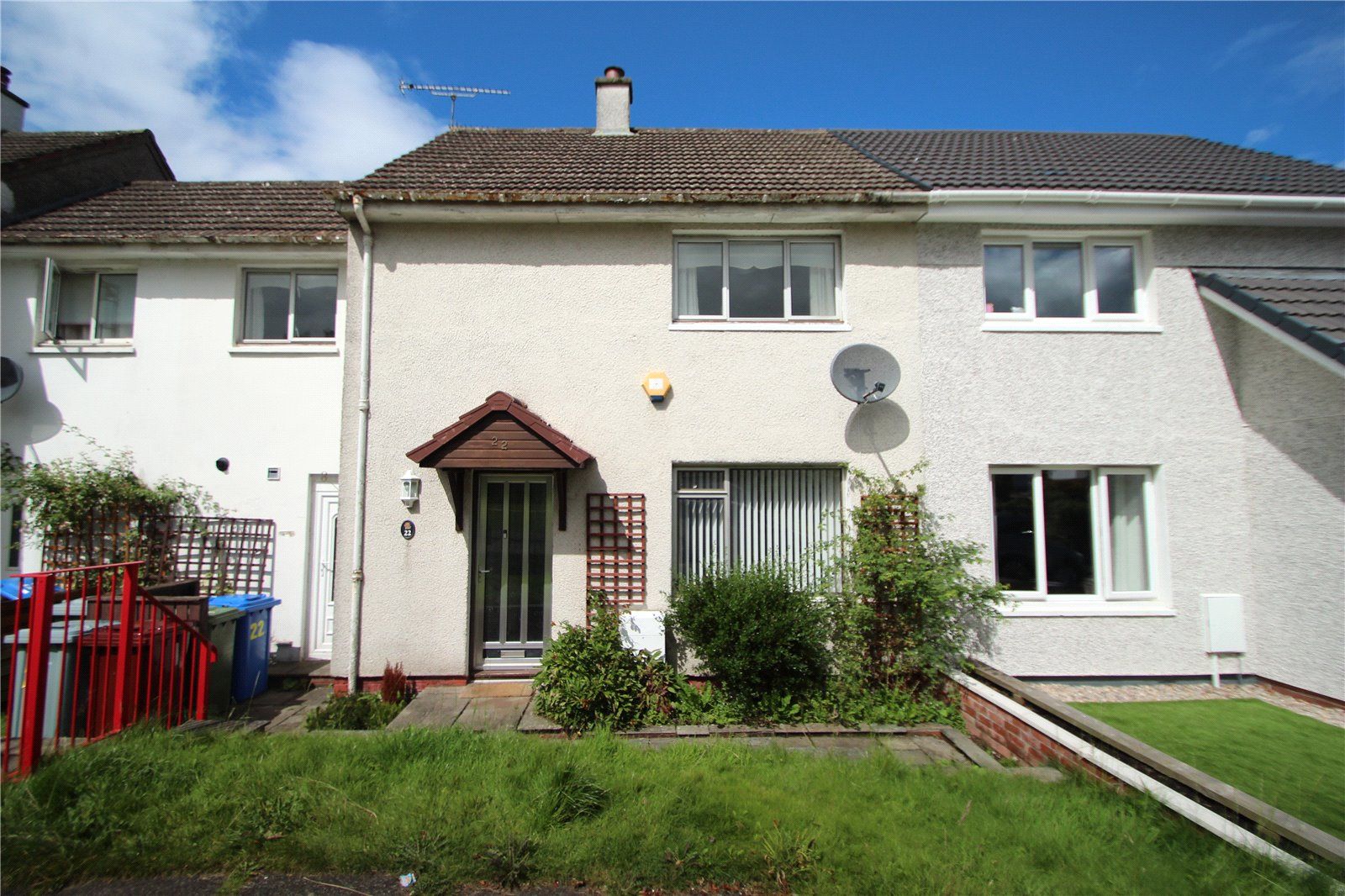 3 bed terraced house for sale in Paterson Terrace, The Murray, East Kilbride, South Lanarkshire
