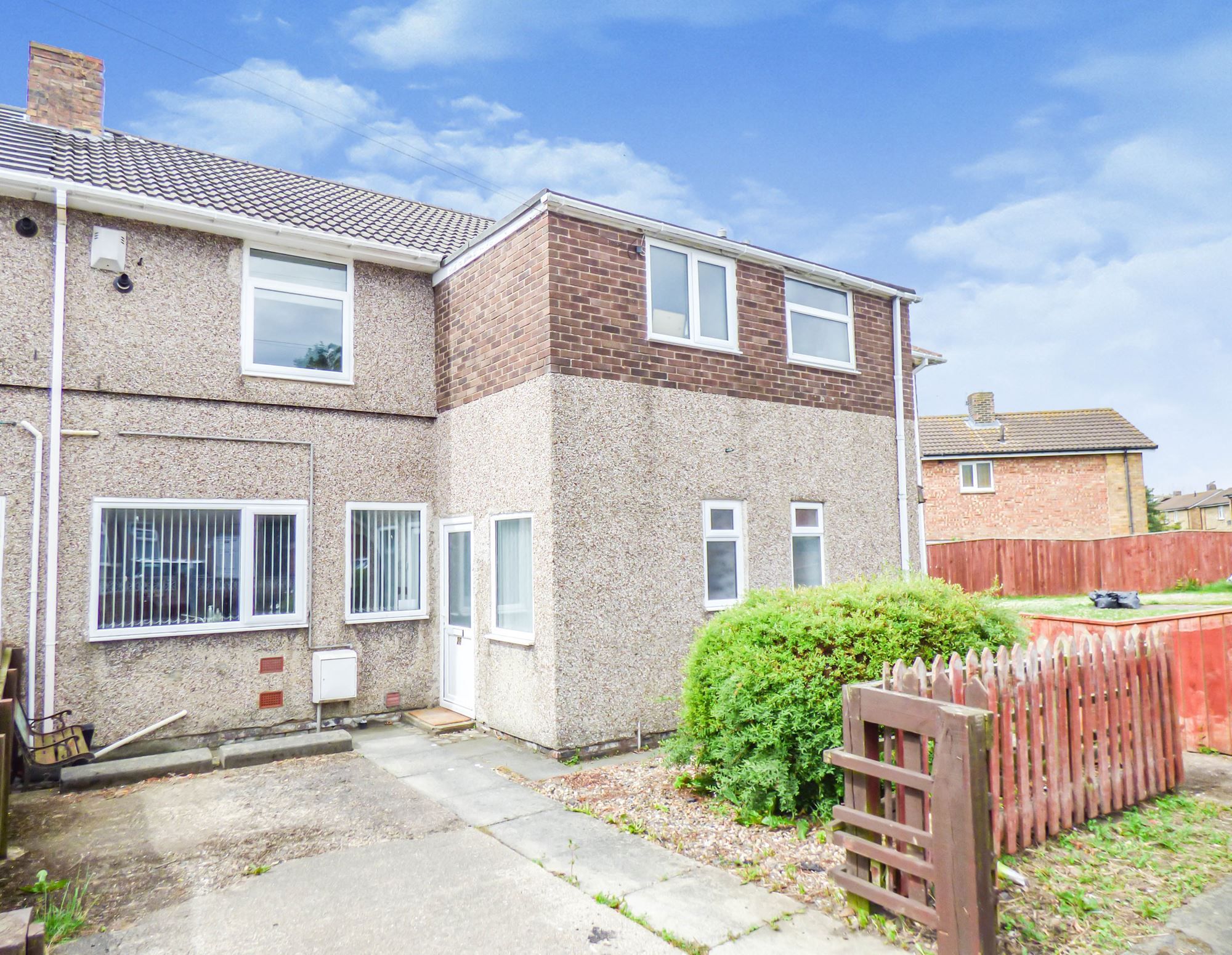 3 bed terraced house for sale in Charles Street, Pegswood, Morpeth NE61