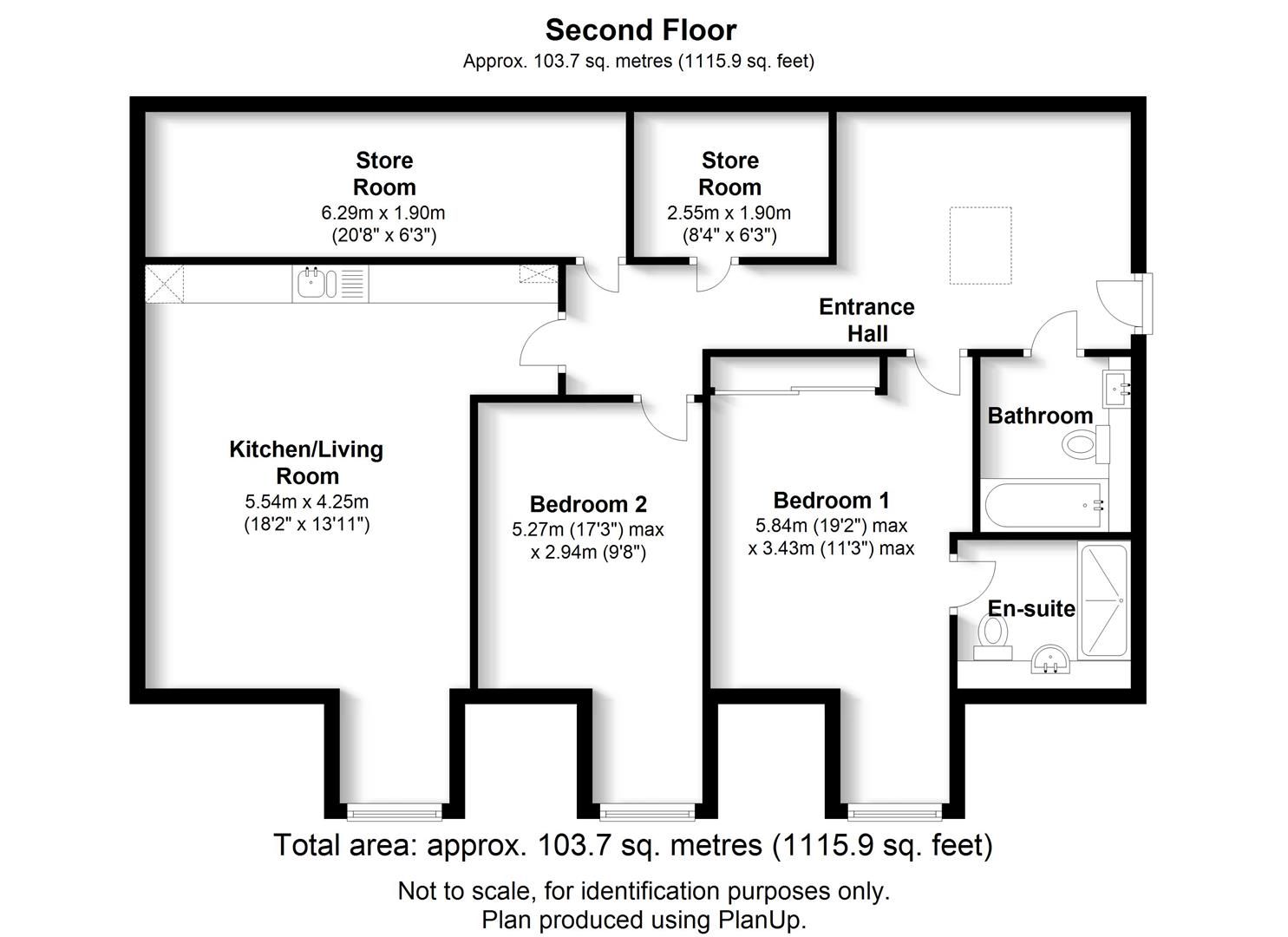 2 bed flat to rent in Walter Slade Court, Norris Close, London Colney