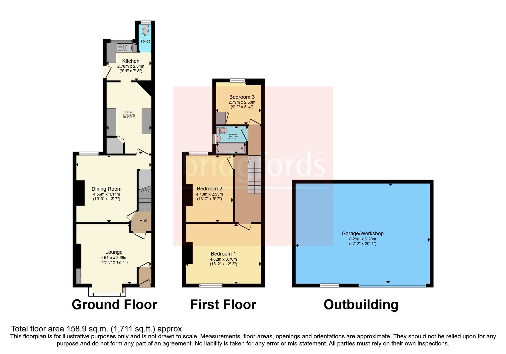 3 bed terraced house for sale in Spendmore Lane, Coppull, Chorley