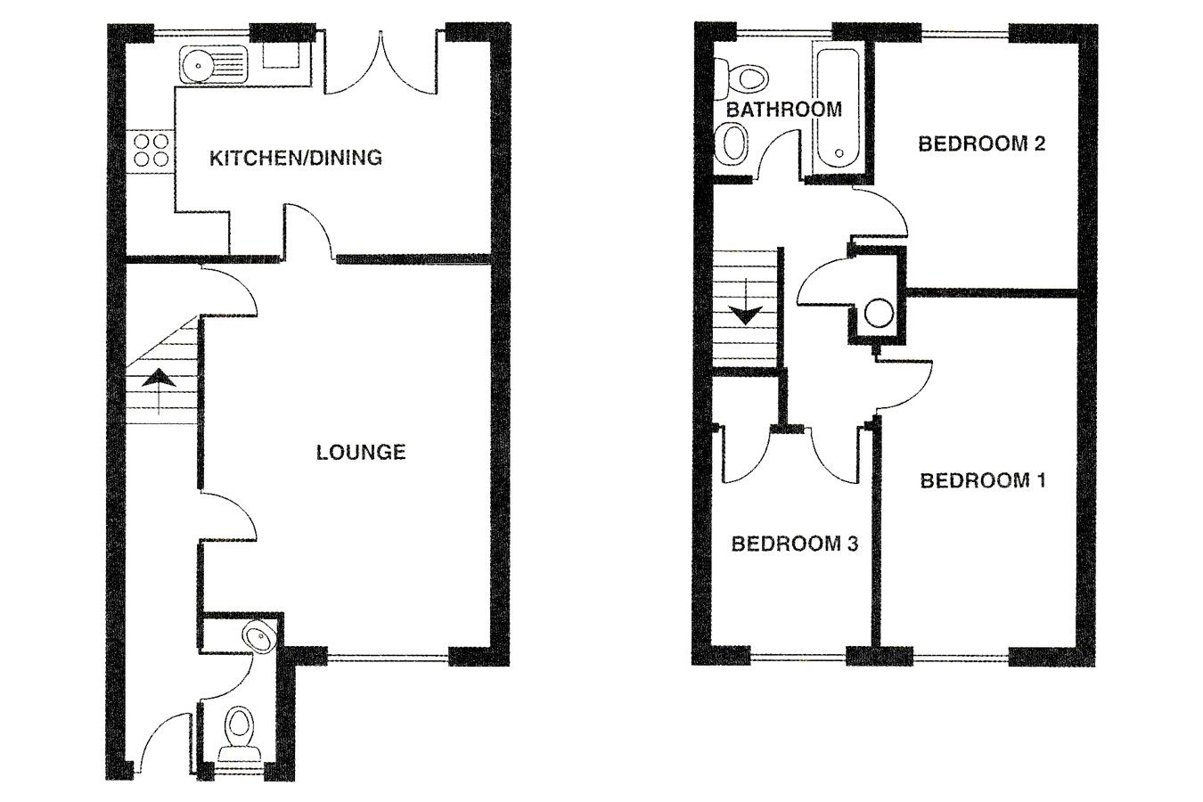 3 bed semidetached house for sale in Holly Bank, The Highlands