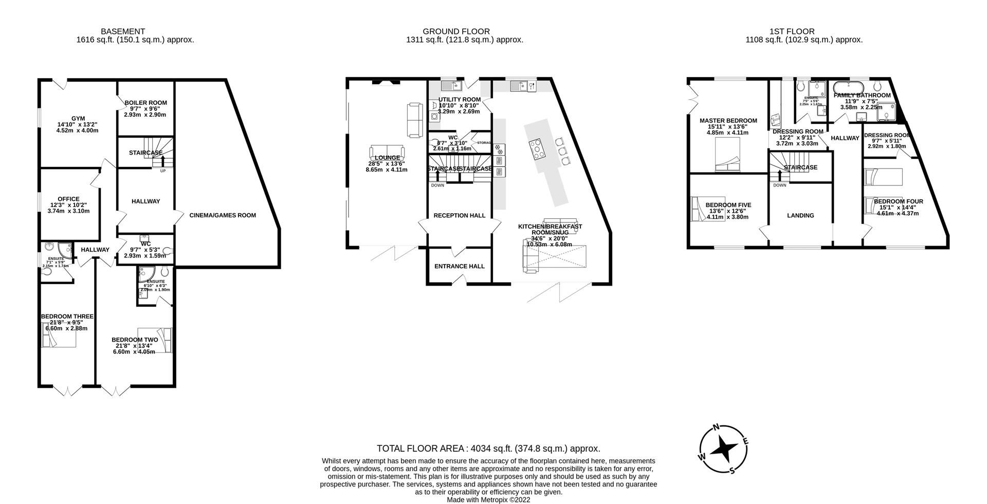 5 bed detached house for sale in Guildford Avenue, Heapey, Chorley PR6