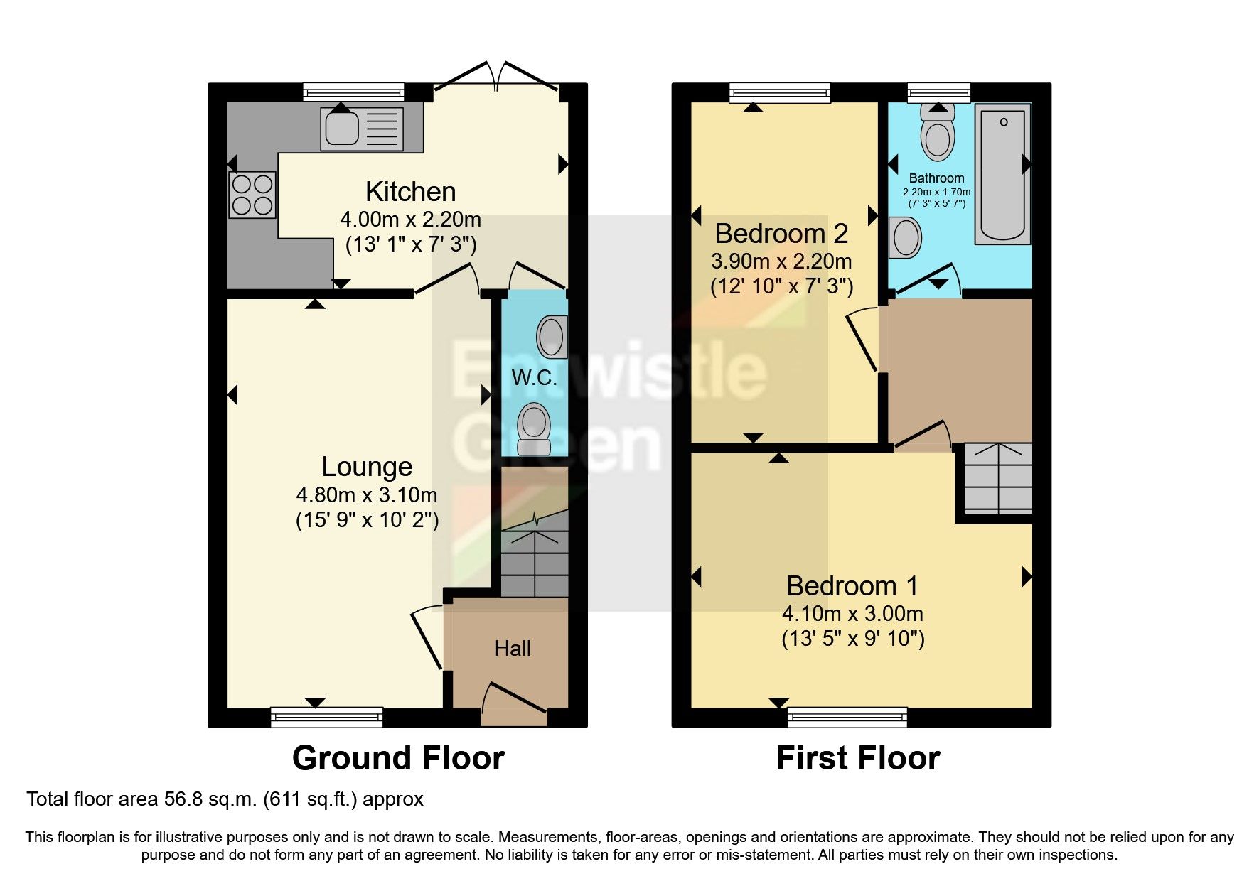 2 bed semidetached house for sale in Pollard Road, Hapton, Burnley, Lancashire BB12 Zoopla