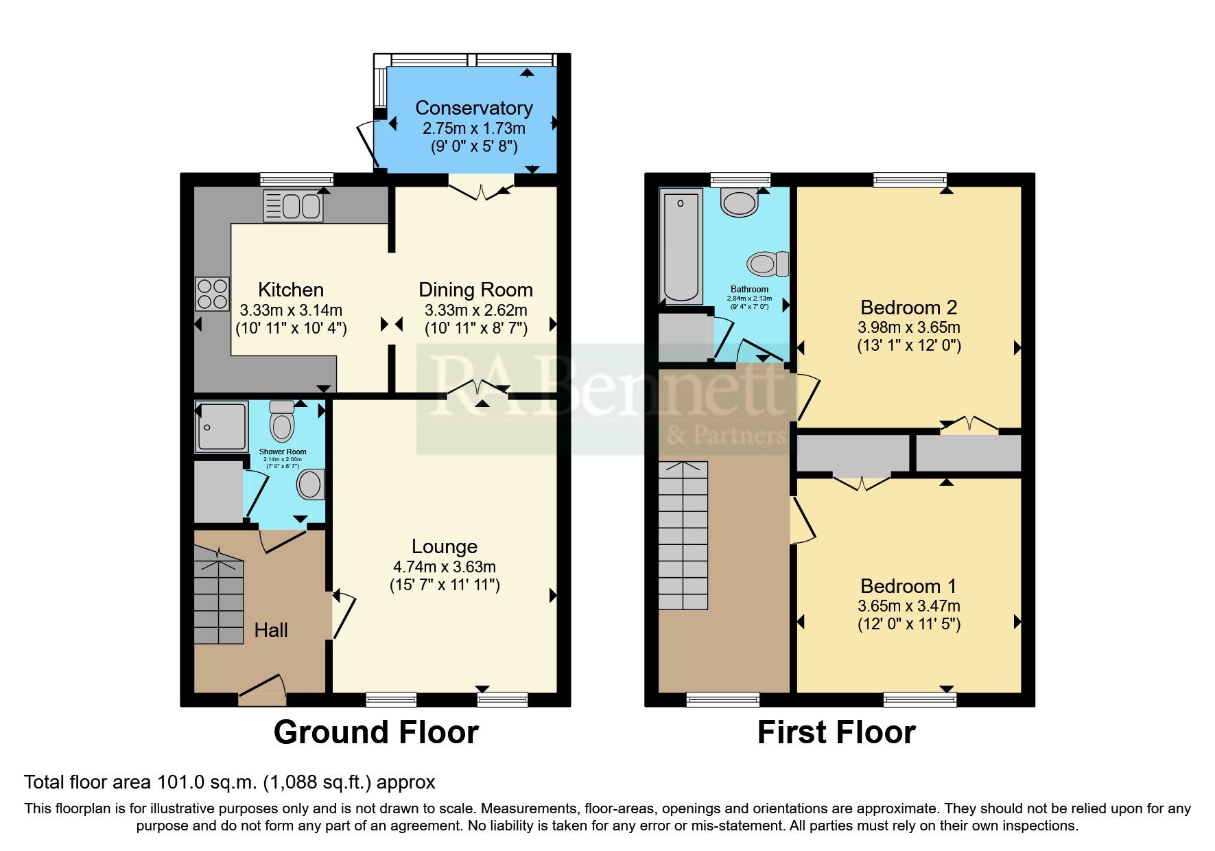 2 bed terraced house for sale in University Farm, MoretonInMarsh