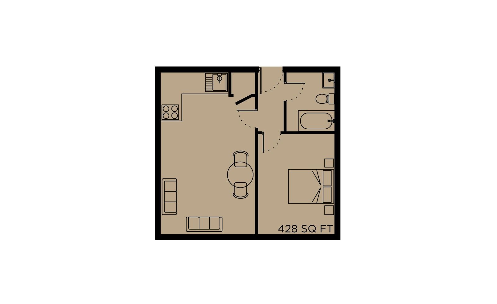 1 bed flat to rent in Ridgefield Street, Failsworth, Manchester M35
