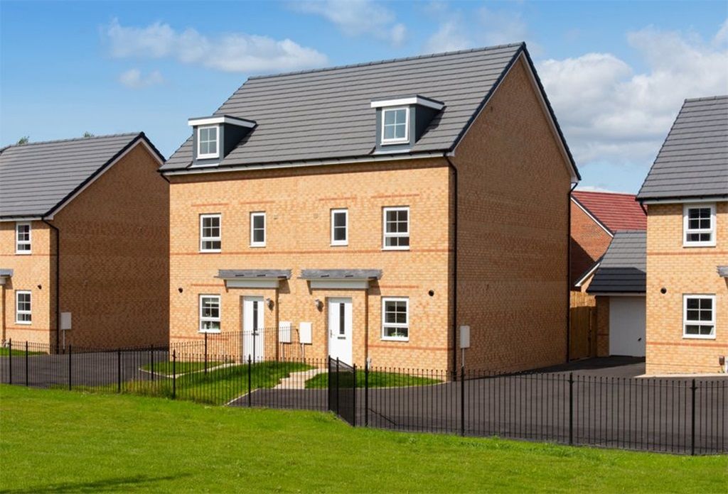 New home, 4 bed end terrace house for sale in "Woodcote" at Adair Way