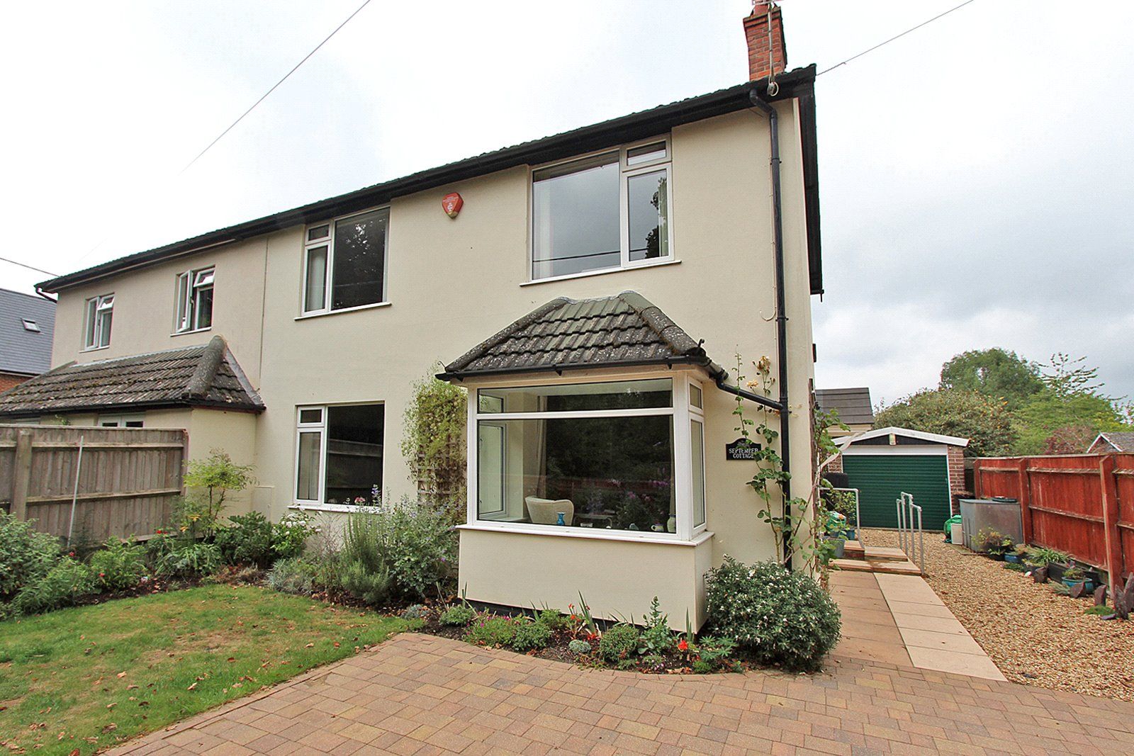 3 bed semidetached house for sale in Church Lane, Sway, Lymington