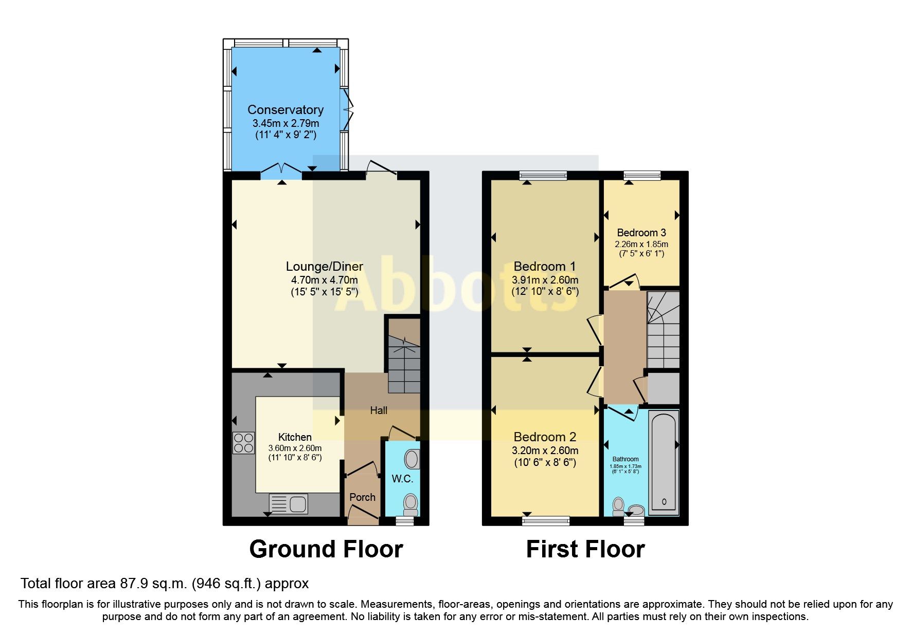 3 bed linkdetached house for sale in Hopkins Mead, Chelmsford CM2 Zoopla