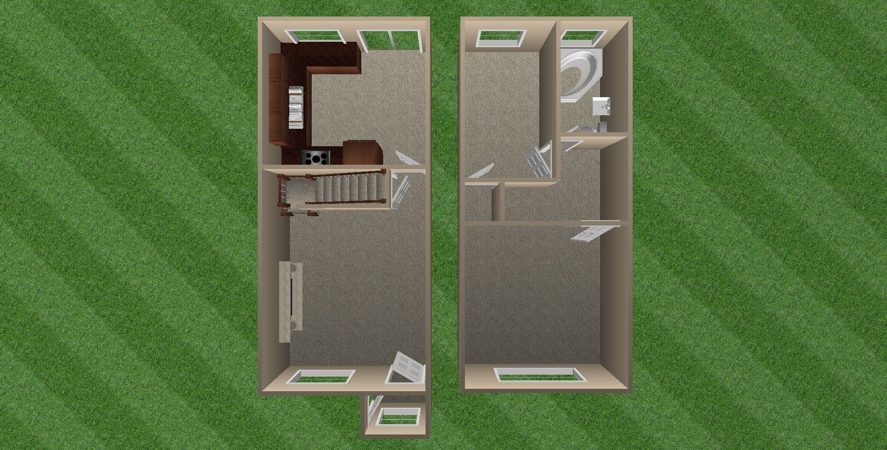 2 bed semidetached house to rent in Astral View, Wibsey, Bradford BD6