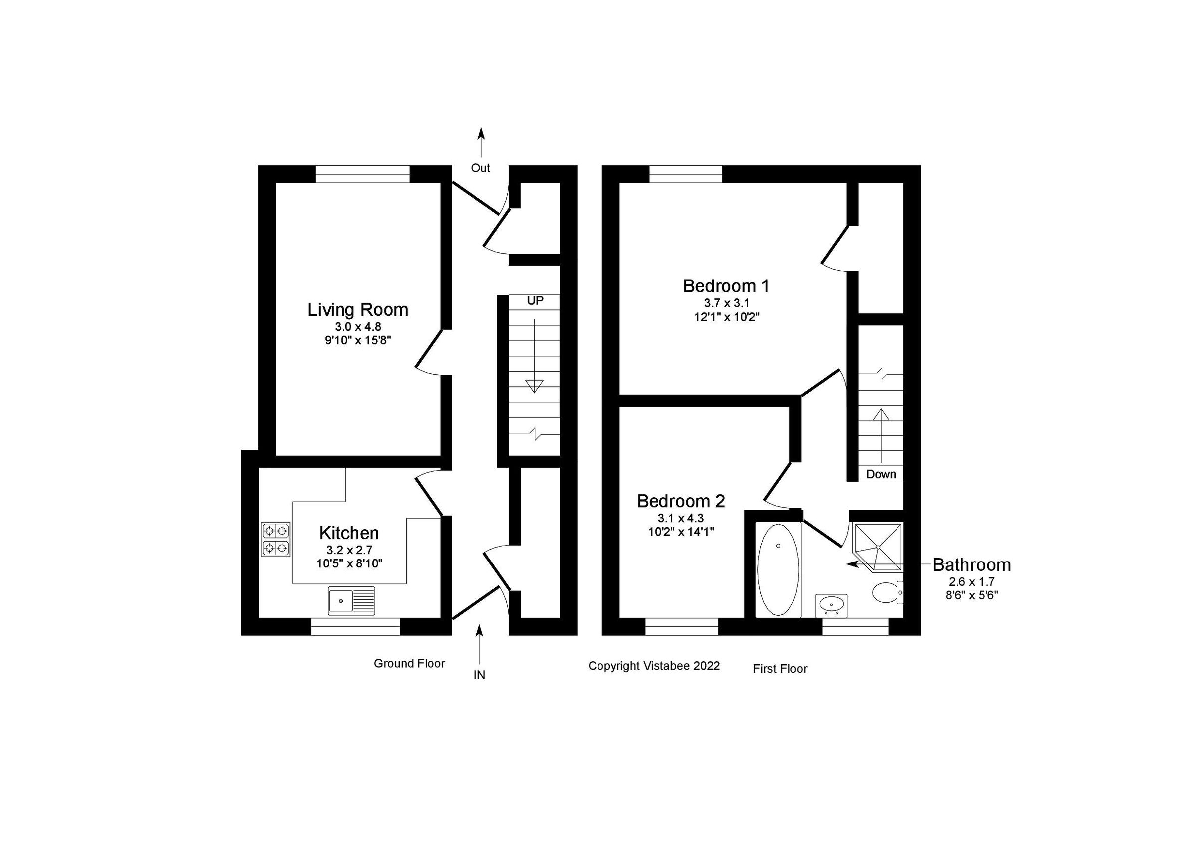 2 bed terraced house for sale in Redcraigs, Kirkcaldy, Fife KY2 Zoopla