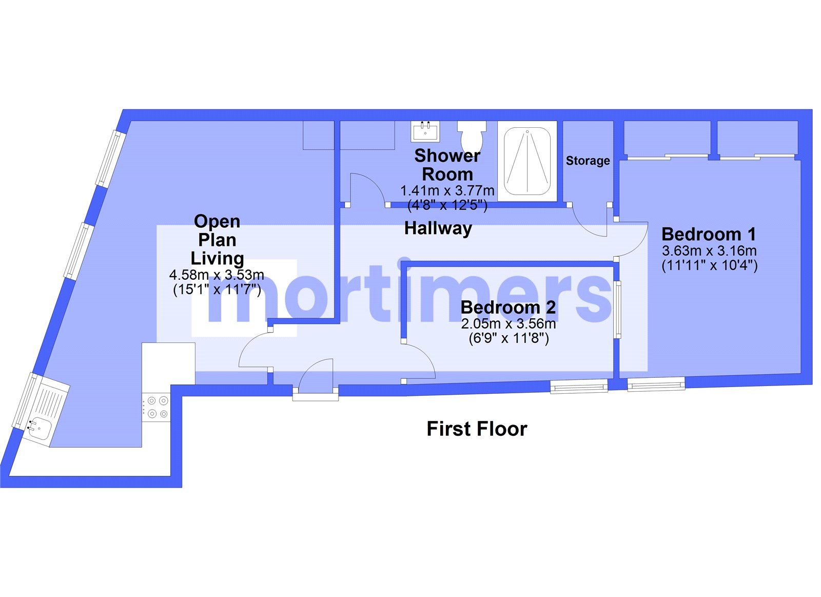 2 bed flat for sale in York Street, Clitheroe, Lancashire BB7 Zoopla