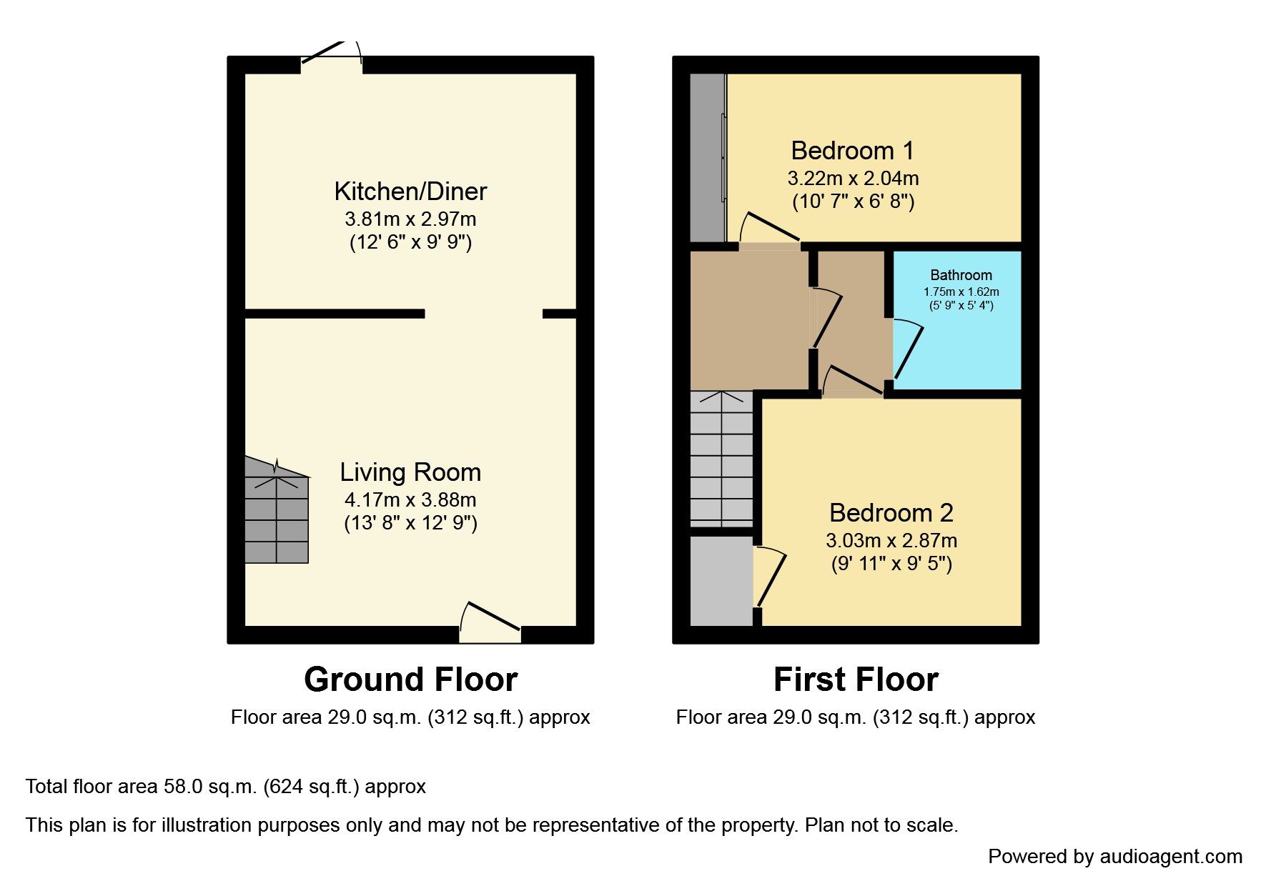 2 bed semidetached house for sale in Kirklands, Burradon, Cramlington NE23 Zoopla