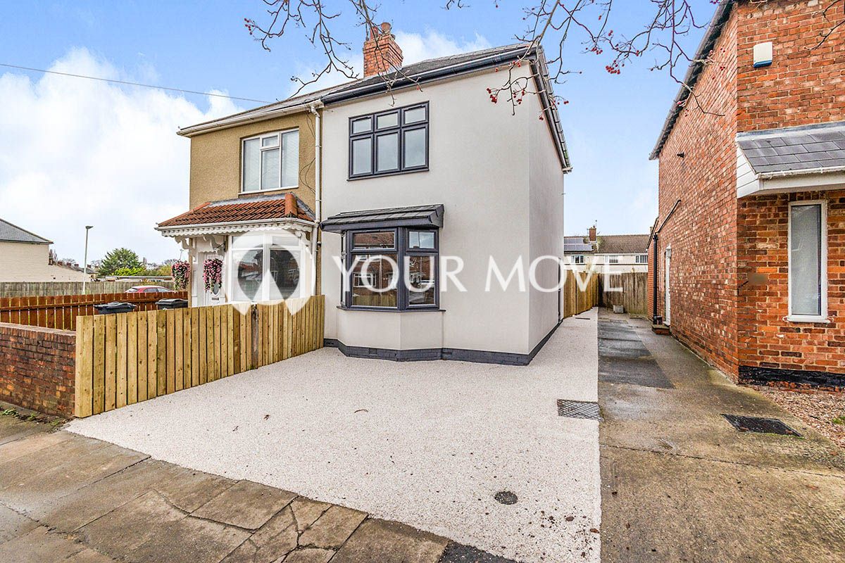 2 bed semidetached house for sale in Geneva Road, Darlington, Durham