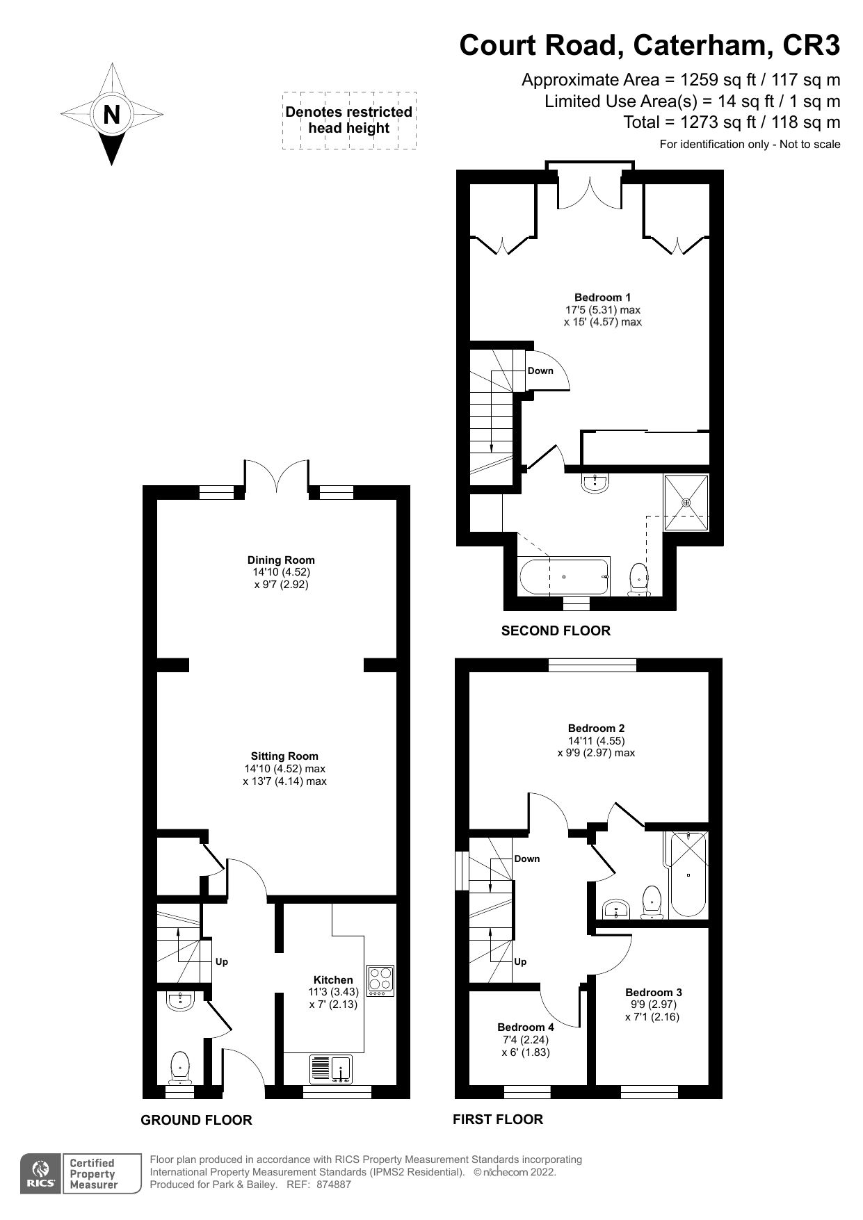 4 bed detached house for sale in Court Road, Caterham CR3 Zoopla
