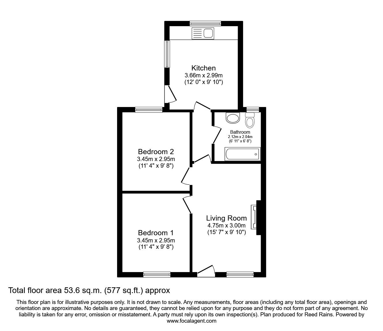 2 bed bungalow for sale in St. Giles Avenue, Grimsby, Lincolnshire DN33