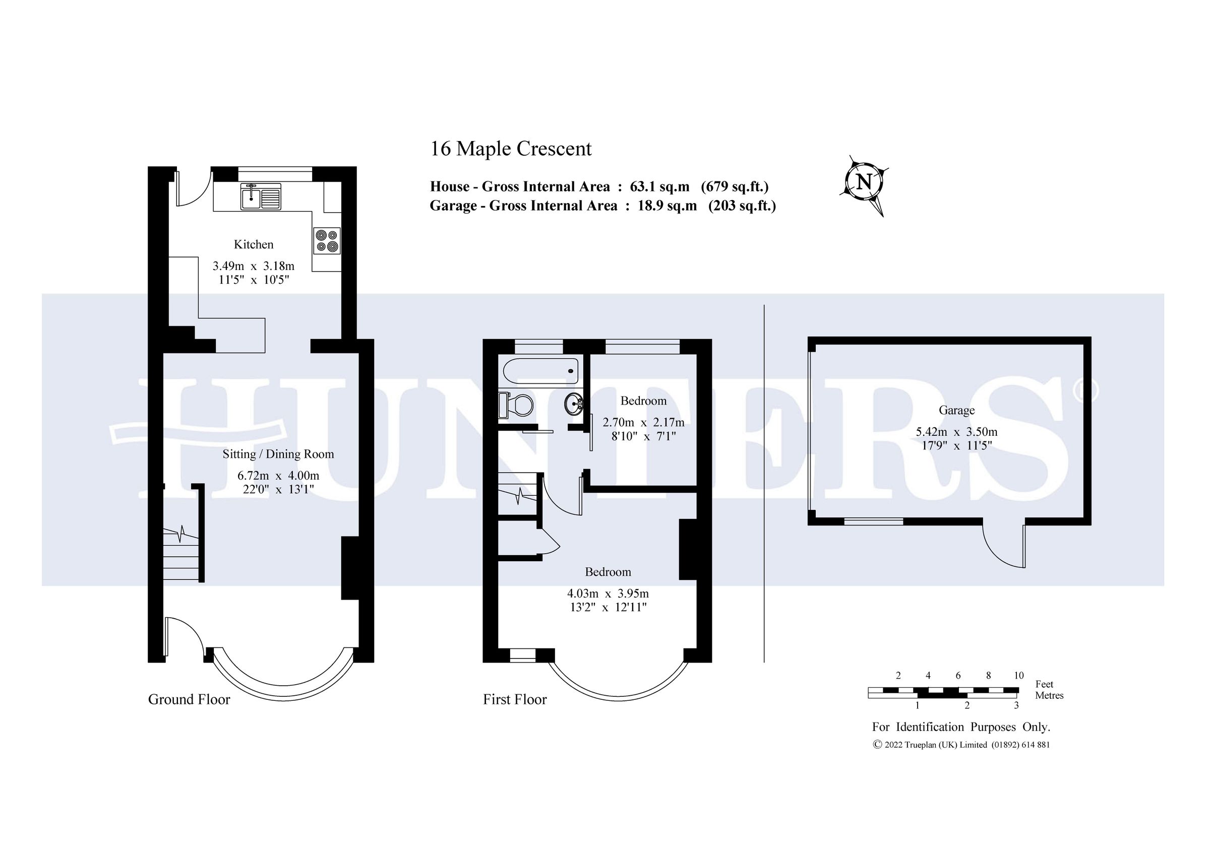 2 bed terraced house for sale in Maple Crescent, Sidcup, Kent DA15 Zoopla