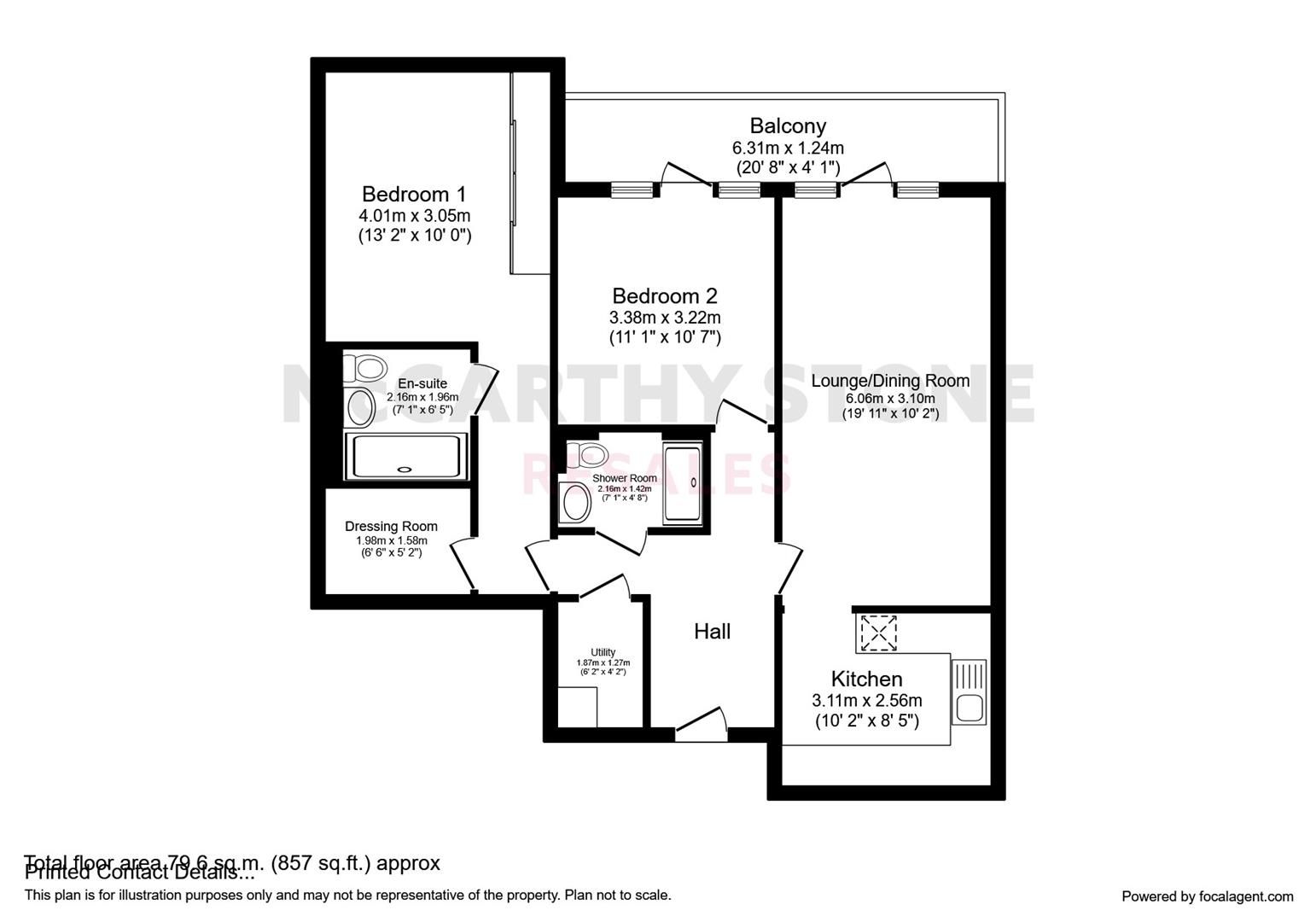 2 Bed Flat For Sale In Justice Court Holt Road Cromer Norfolk NR27