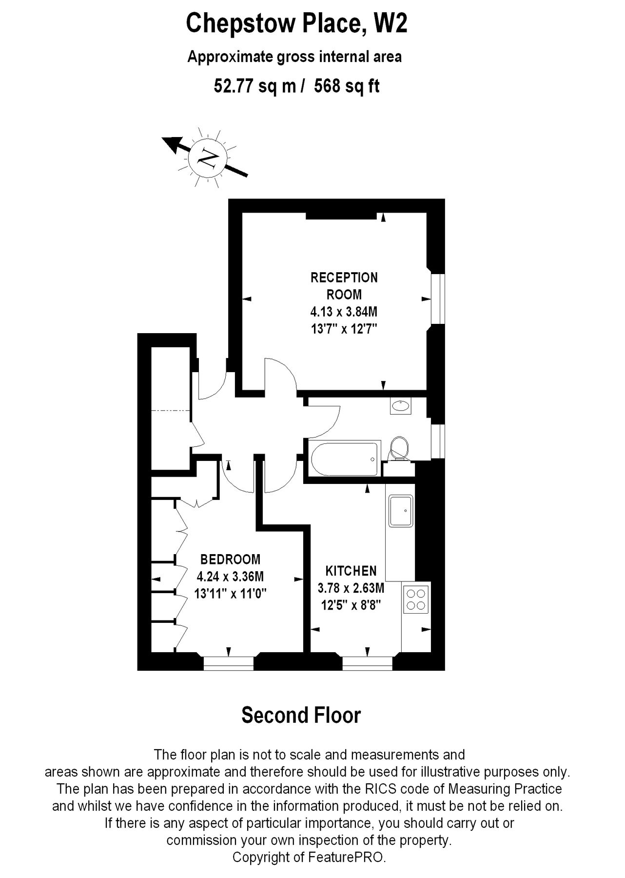 1 bed flat for sale in Chepstow Place, London W2 Zoopla