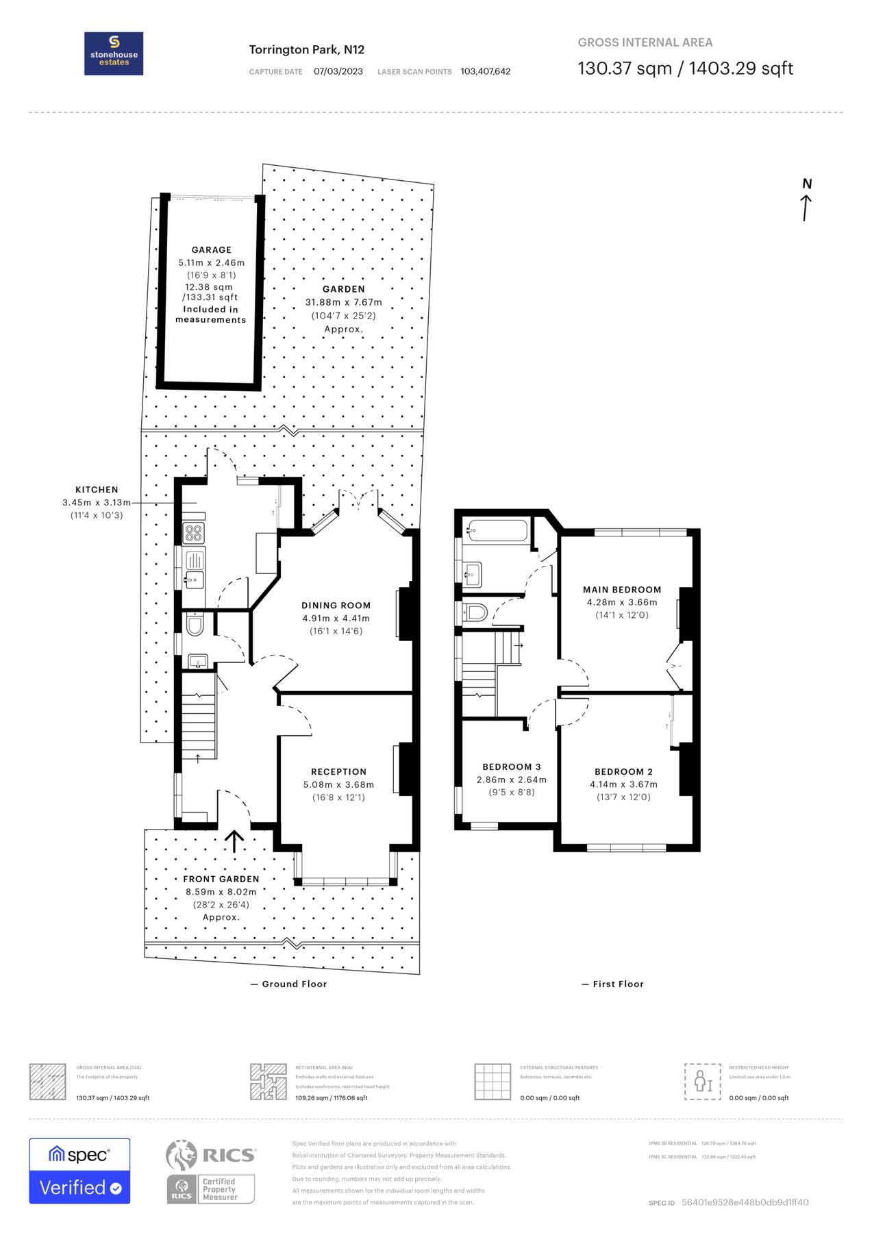 3 bed semidetached house for sale in Torrington Park, North Finchley
