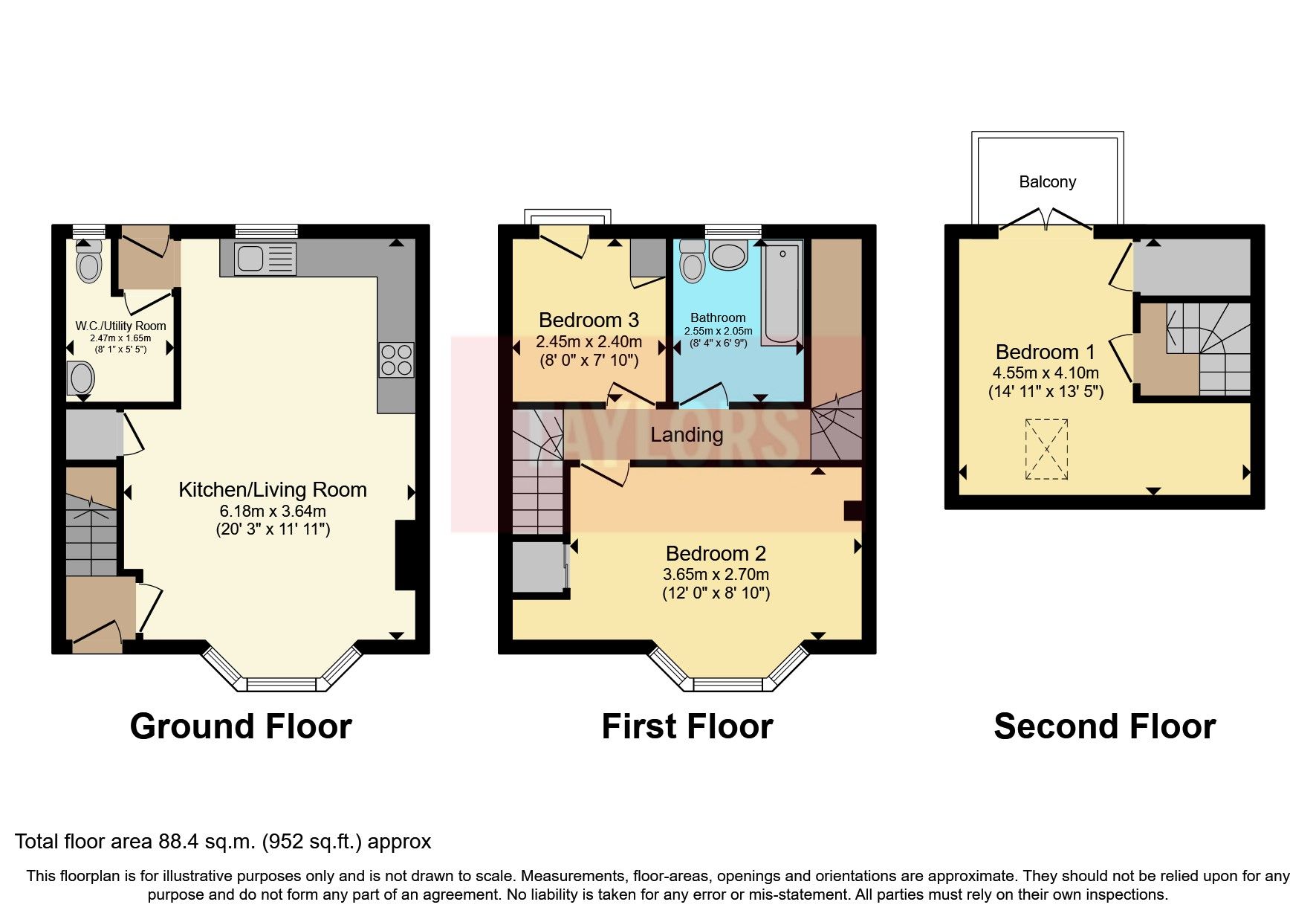 3 bed terraced house for sale in Headley Lane, Headley Park, Bristol