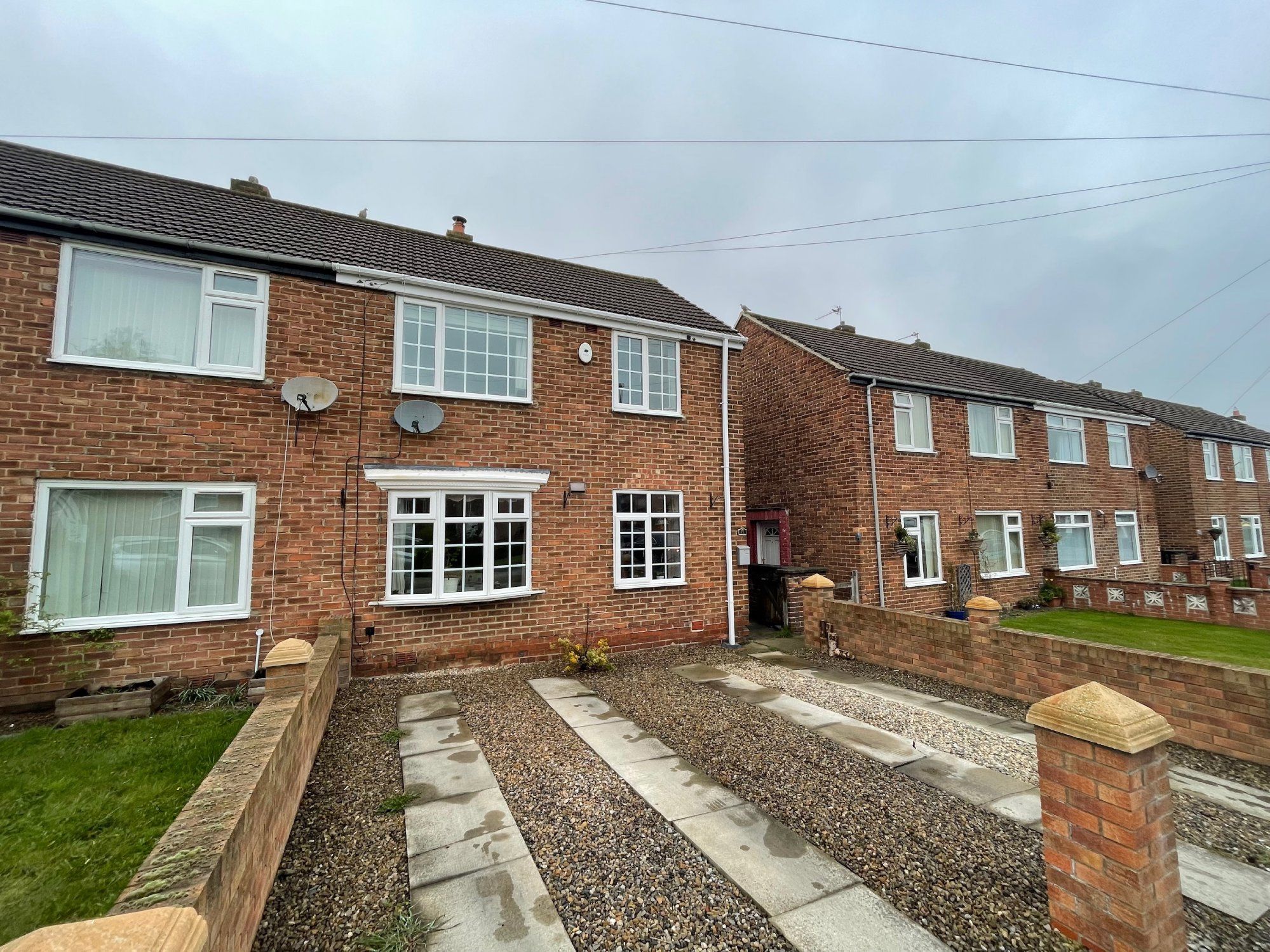 2 bed semidetached house to rent in Broome Road, Carrville, Durham DH1