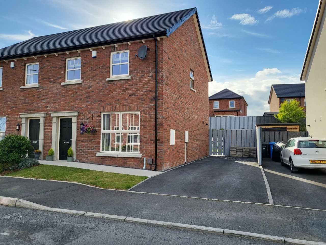 3 bed semidetached house for sale in Helens Wood Way, Bangor, County