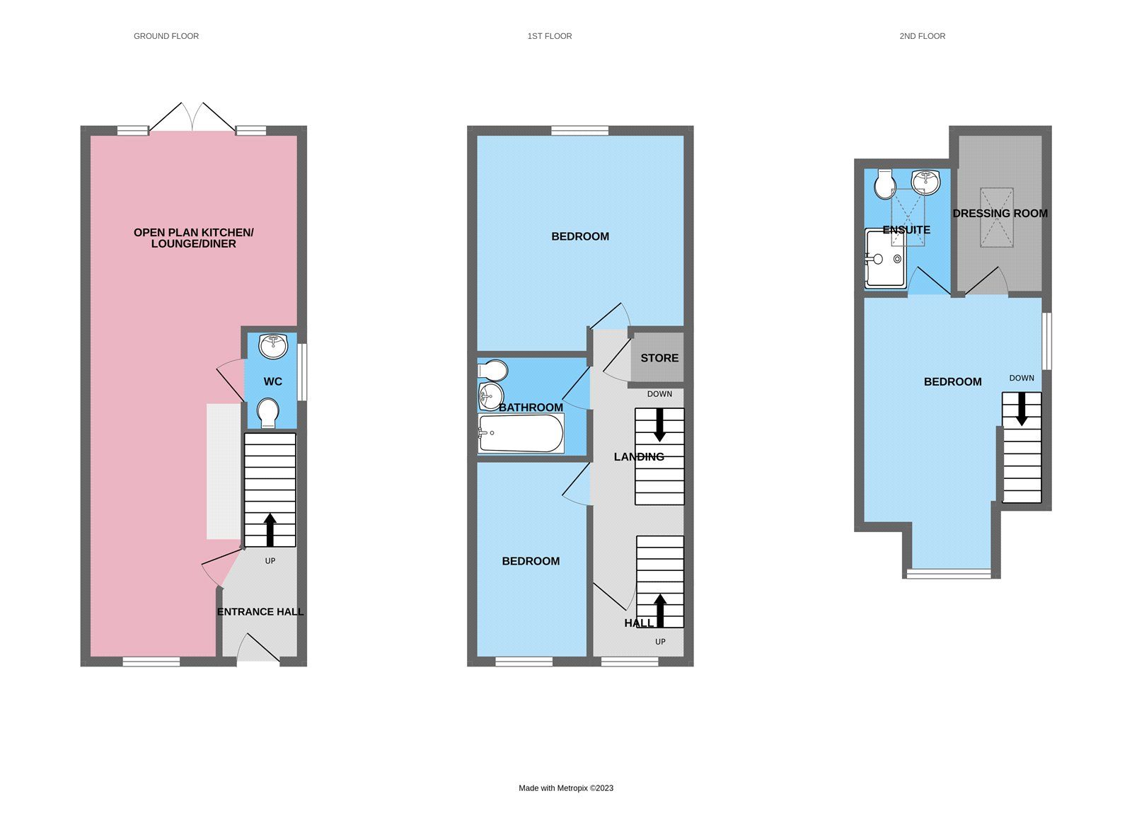 3 bed semidetached house for sale in Lewis Crescent, Wellington