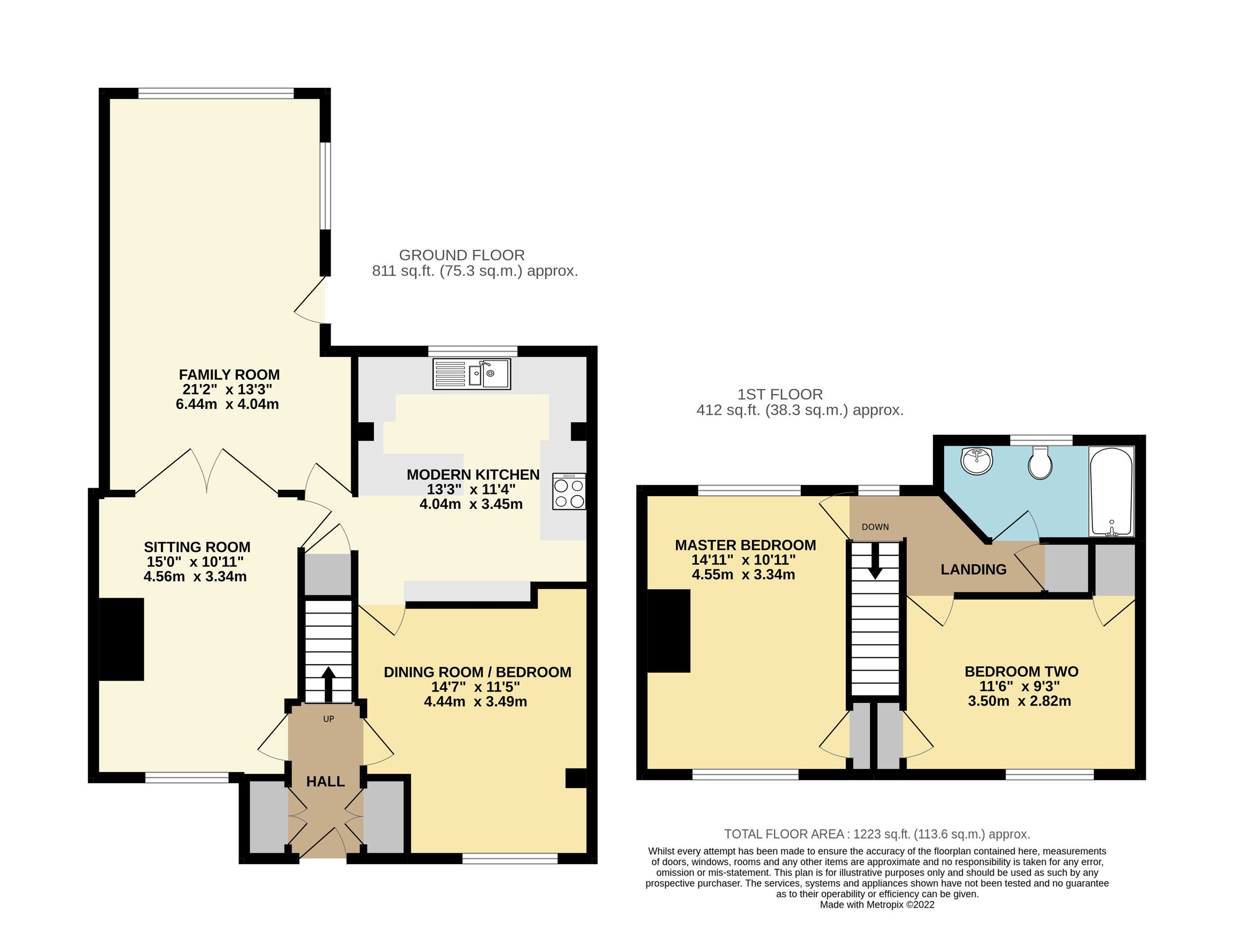 3 bed terraced house for sale in Garden Lane, Worlingham, Beccles