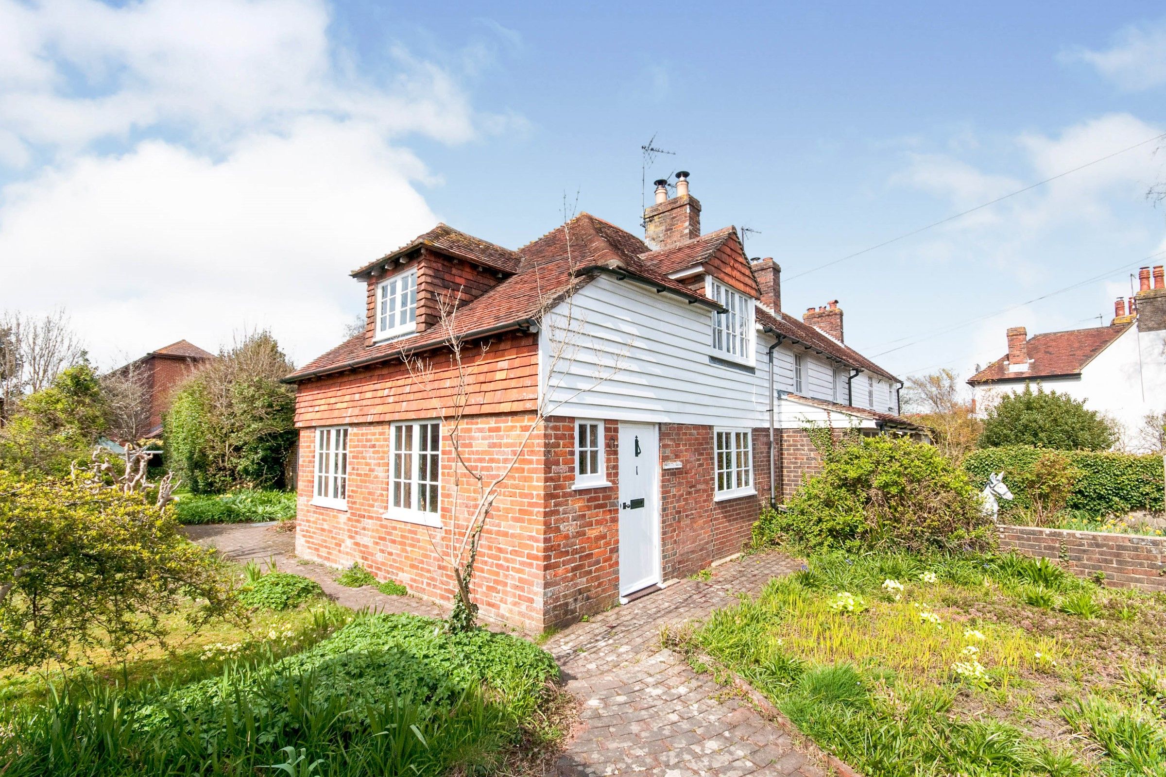 2 bed semidetached house for sale in Ballards Cottages, High Street, East Sussex BN8