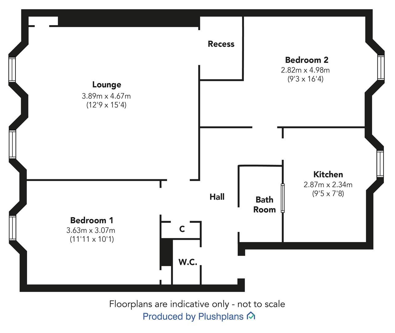 2 bed flat for sale in Kelly Street, Greenock PA16 Zoopla