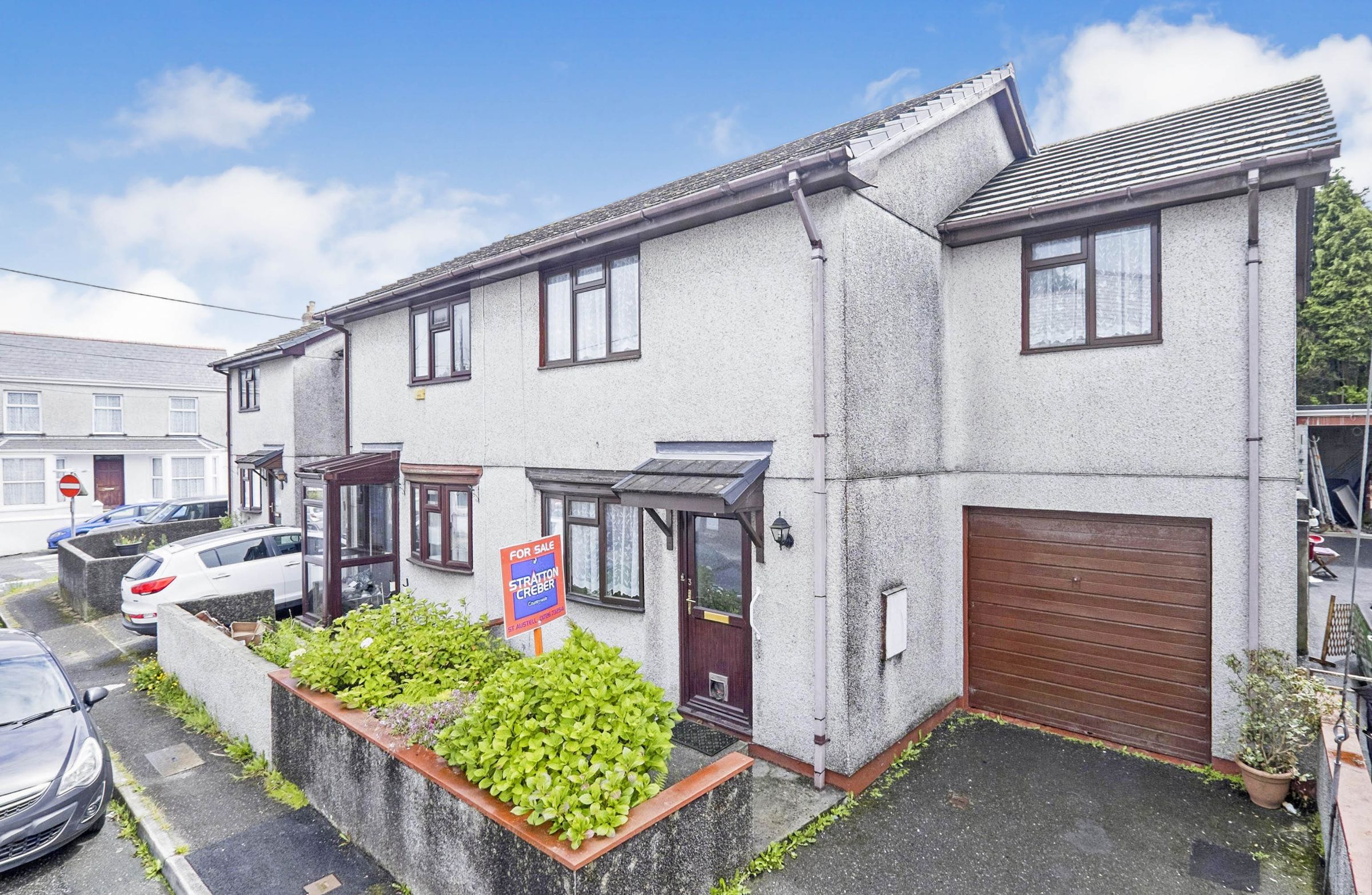 3 bed end terrace house for sale in New Street, Bugle, St. Austell PL26