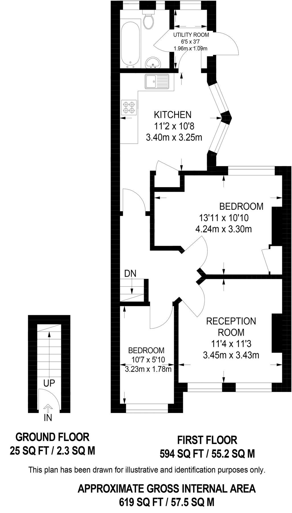1 bed flat to rent in Gladstone Avenue, Wood Green, London N22 Zoopla