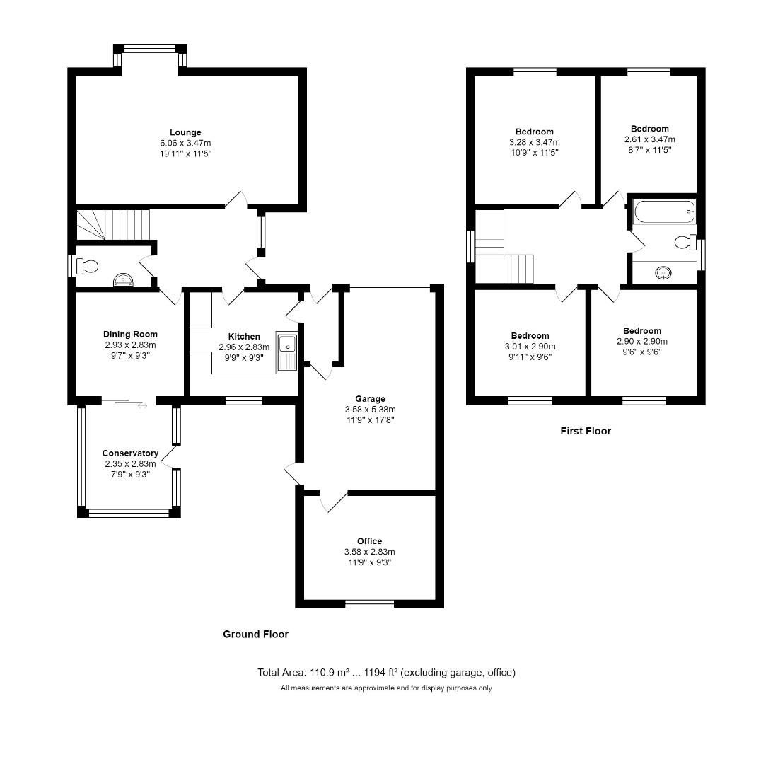 4 bed linkdetached house for sale in Thornfield Avenue, Dishforth