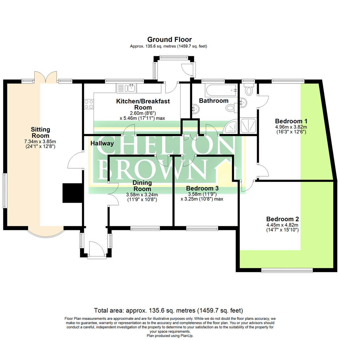 3 bed detached bungalow for sale in Holcot Road, Brixworth, Northampton