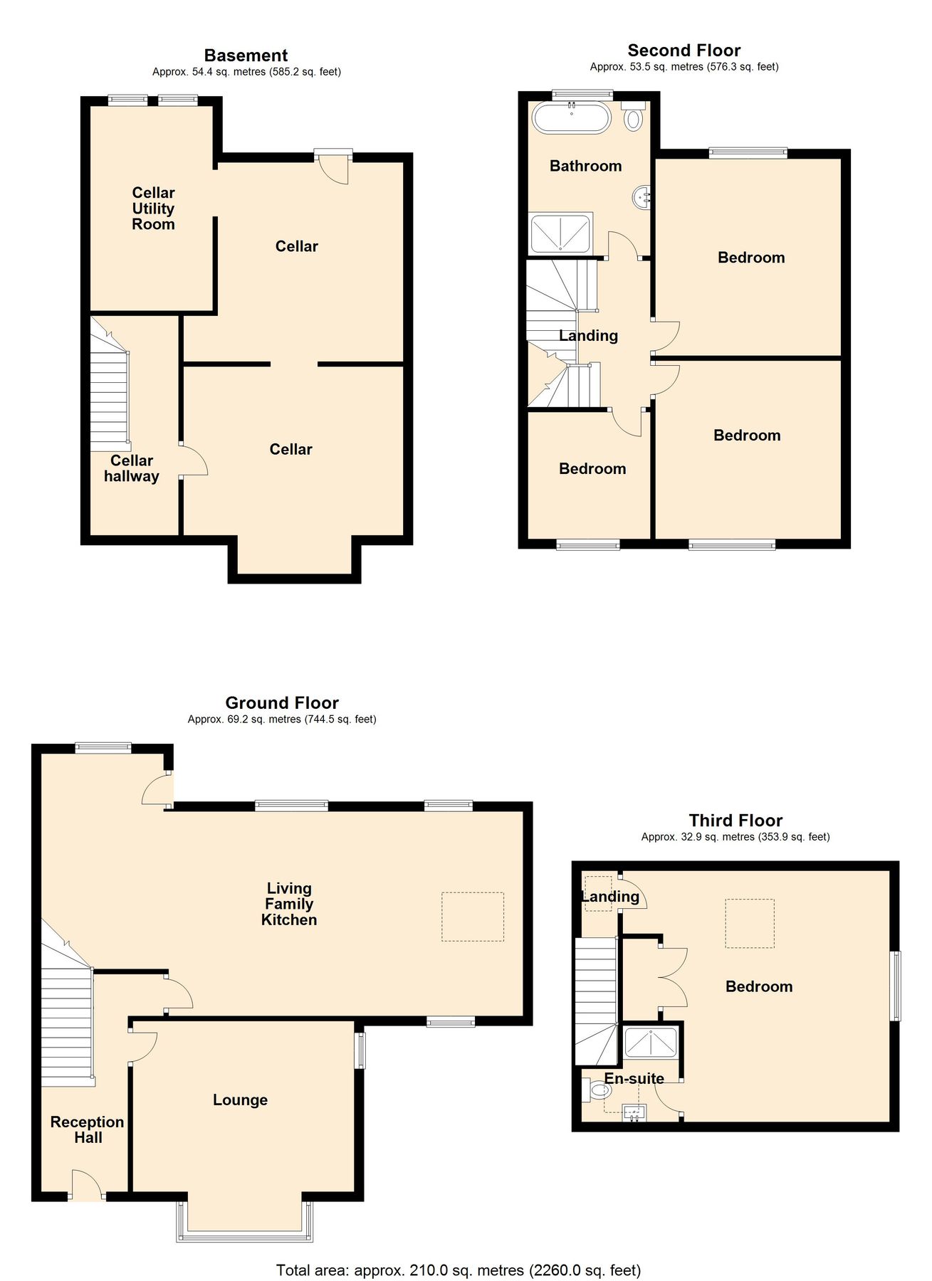 4 bed semidetached house for sale in Bowden Lane, Marple, Stockport